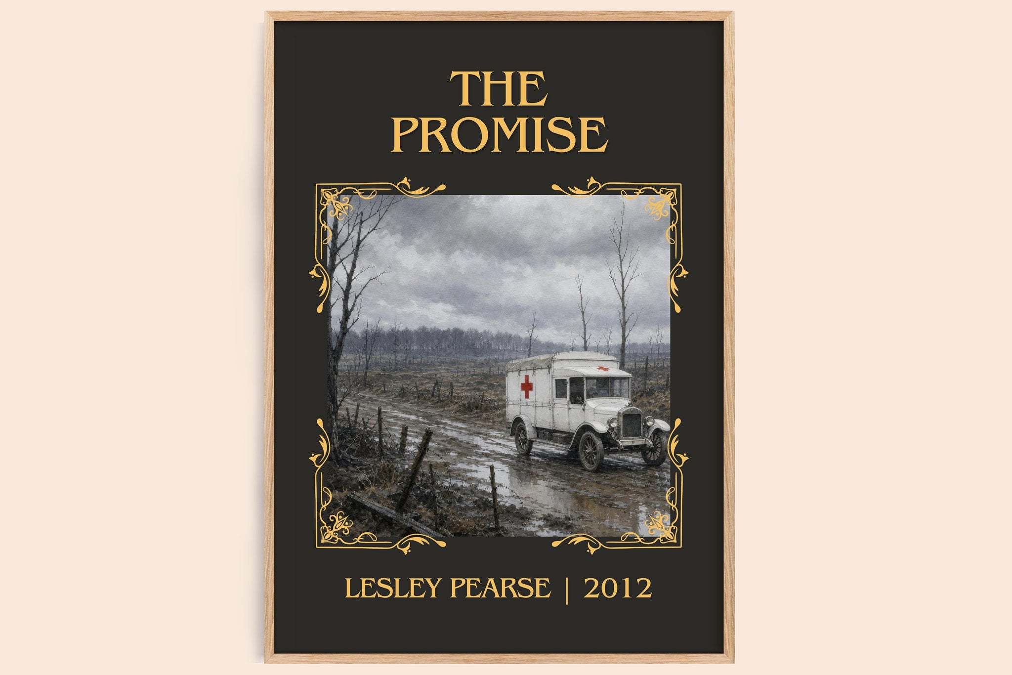 The Promise Classic Book Art Print by Lesley Pearse