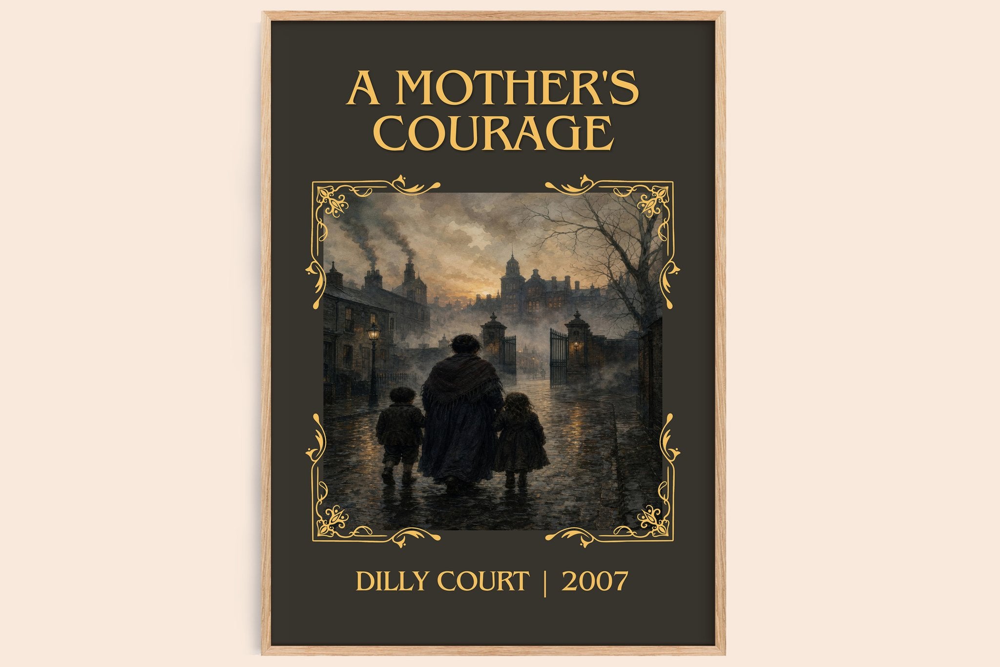 A Mother's Courage Classic Book Art Print by Dilly Court