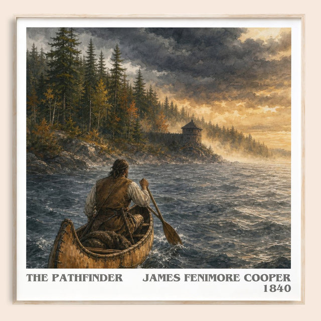 The Pathfinder Literary Art Print by James Fenimore Cooper