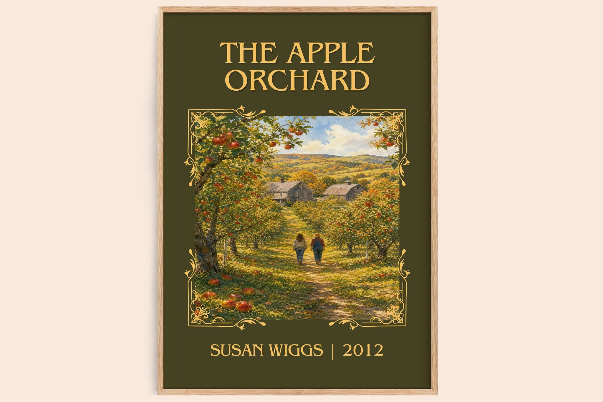 The Apple Orchard Classic Book Art Print by Susan Wiggs