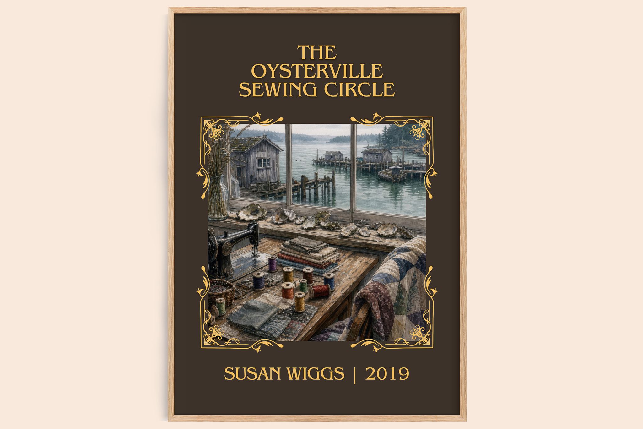 The Oysterville Sewing Circle Classic Book Art Print by Susan Wiggs