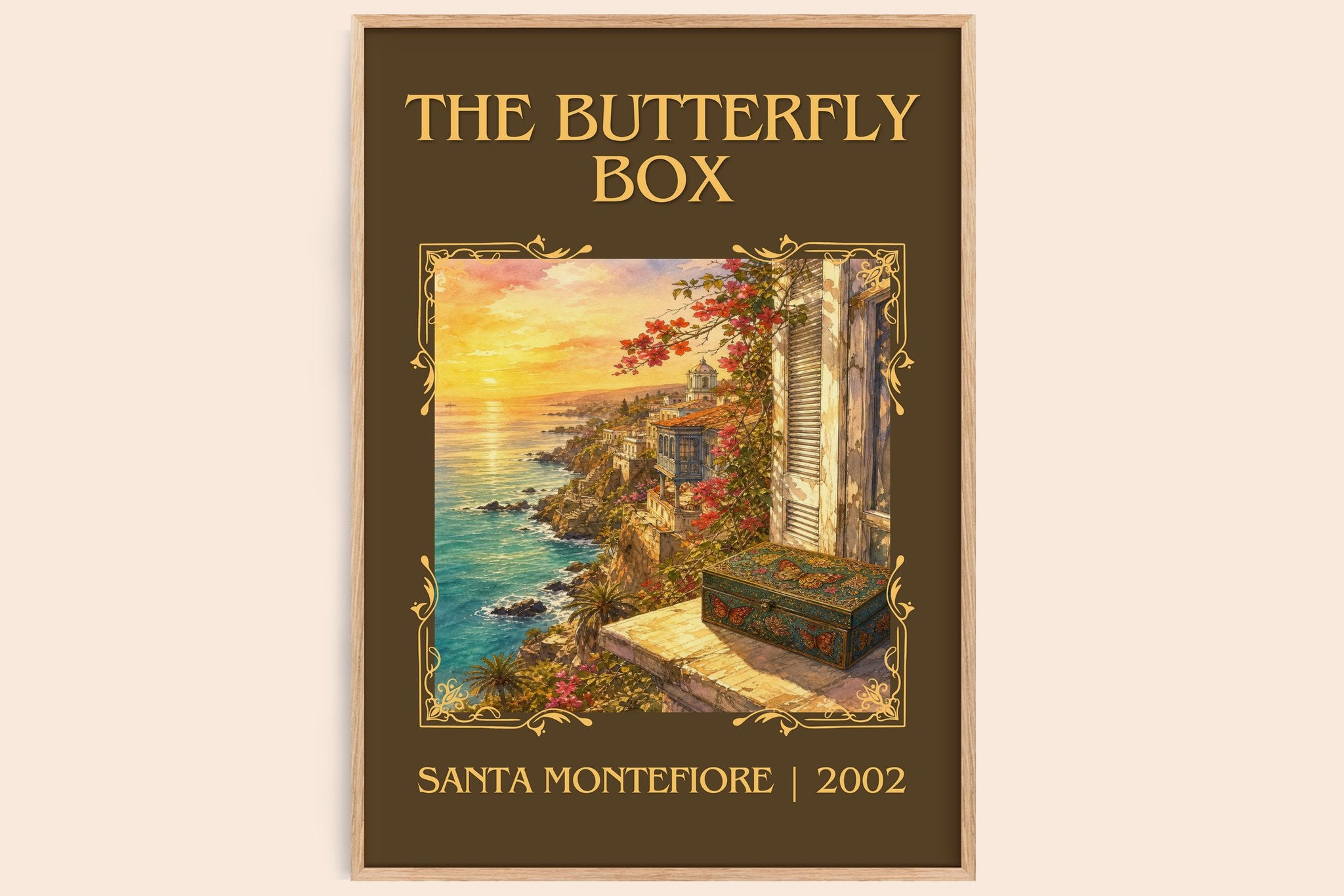 The Butterfly Box Classic Book Art Print by Santa Montefiore