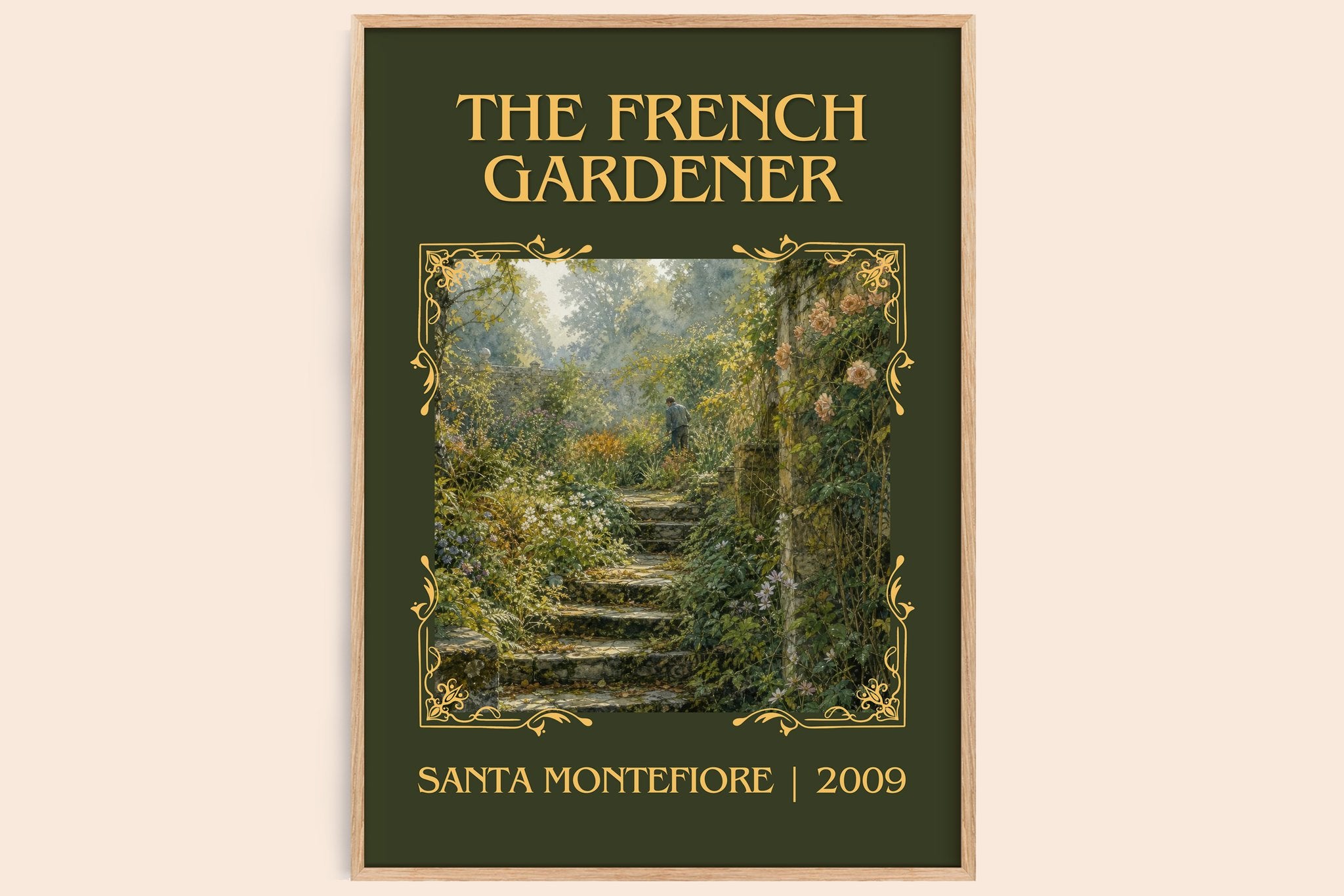 The French Gardener Classic Book Art Print by Santa Montefiore