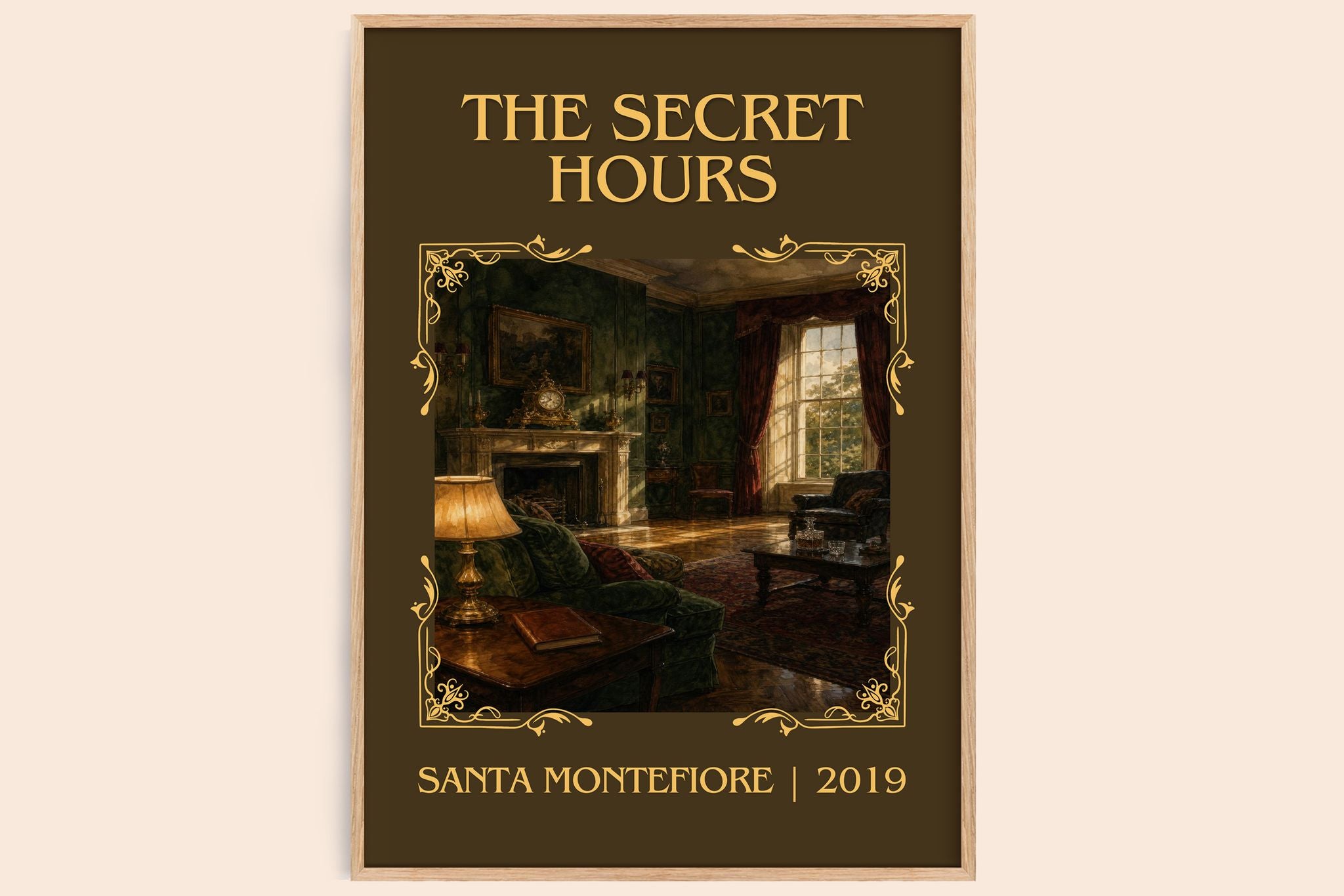 The Secret Hours Classic Book Art Print by Santa Montefiore
