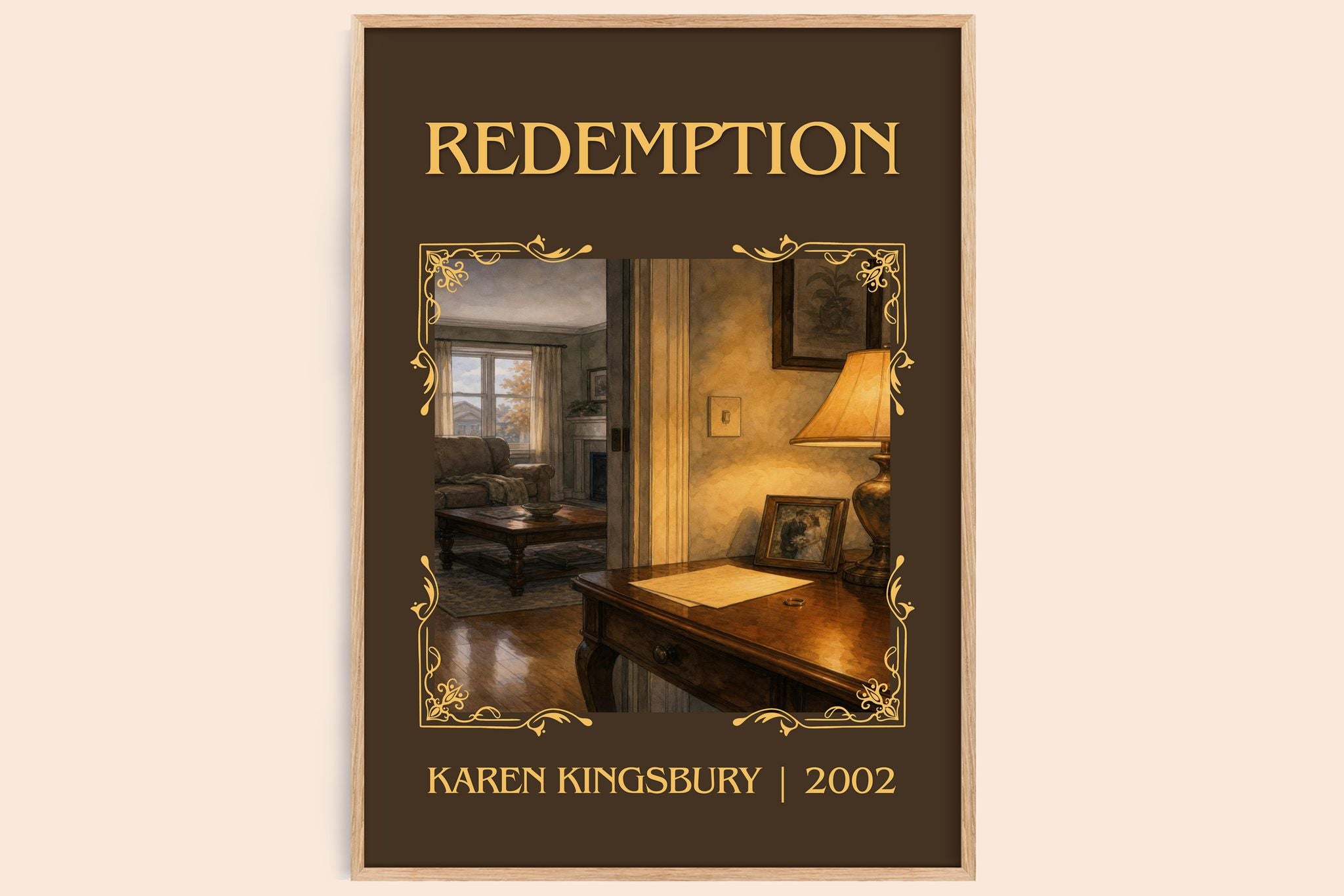 Redemption Classic Book Art Print by Karen Kingsbury
