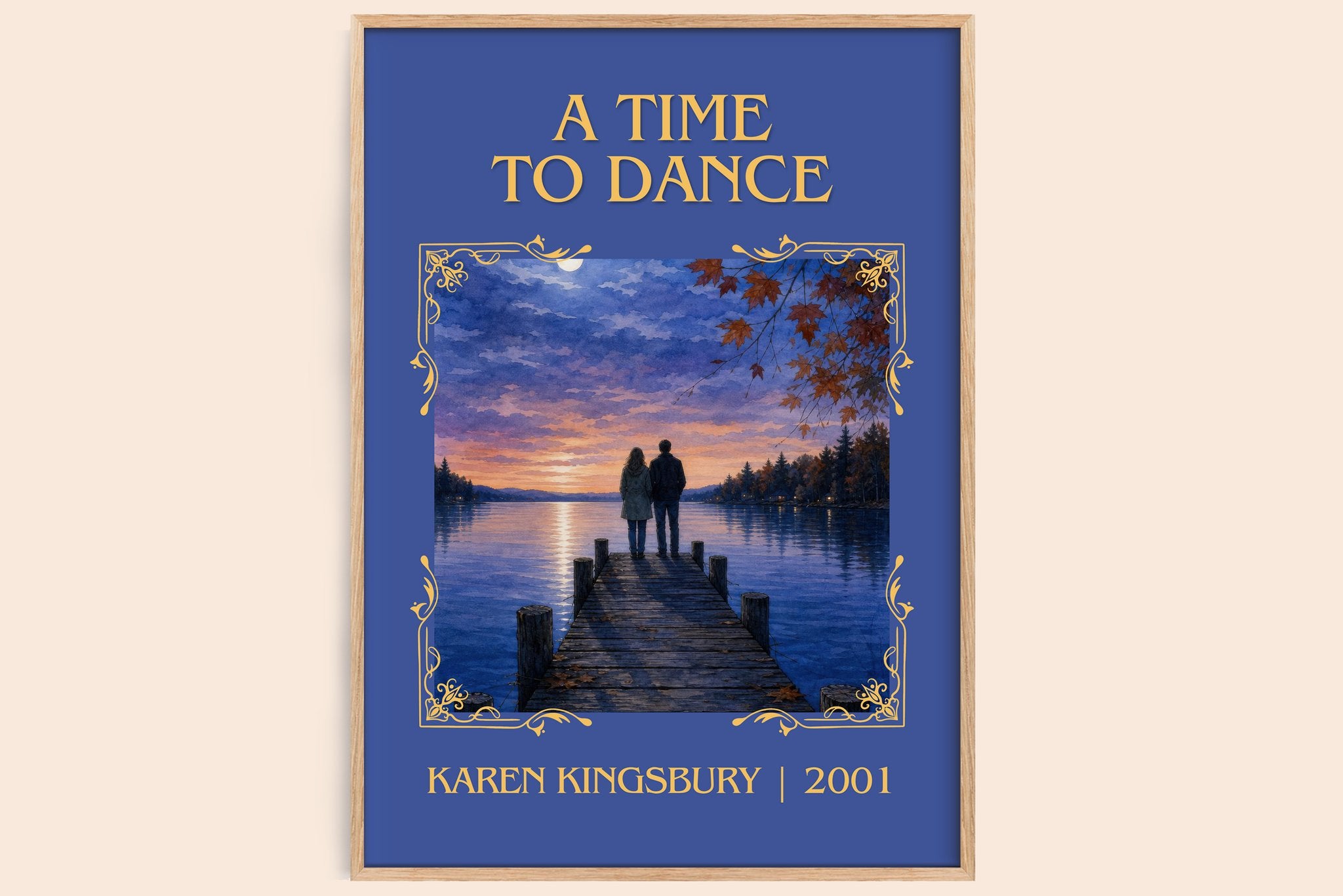 A Time to Dance Classic Book Art Print by Karen Kingsbury