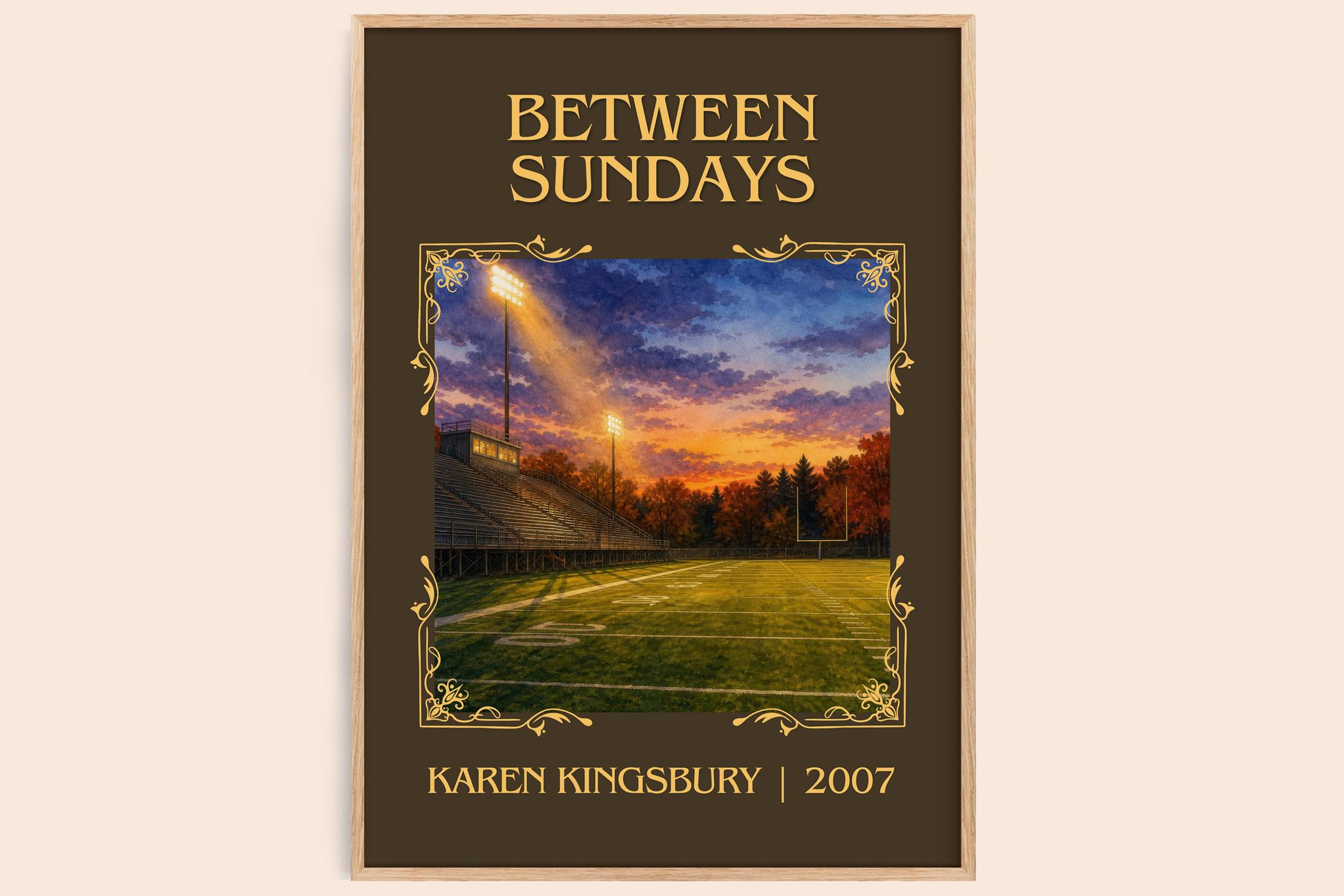 Between Sundays Classic Book Art Print by Karen Kingsbury