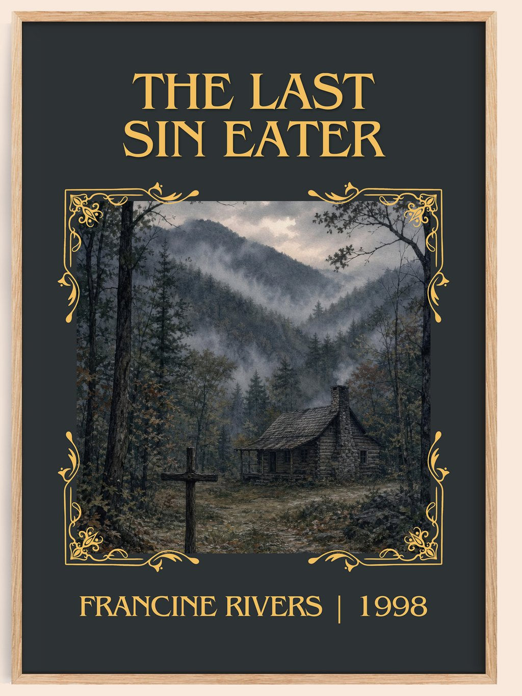 The Last Sin Eater Classic Book Art Print by Francine Rivers – book poster