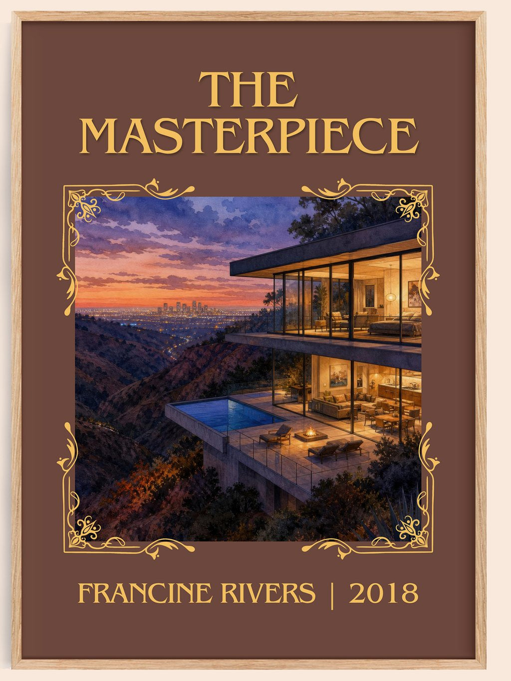 The Masterpiece Classic Book Art Print by Francine Rivers – book poster