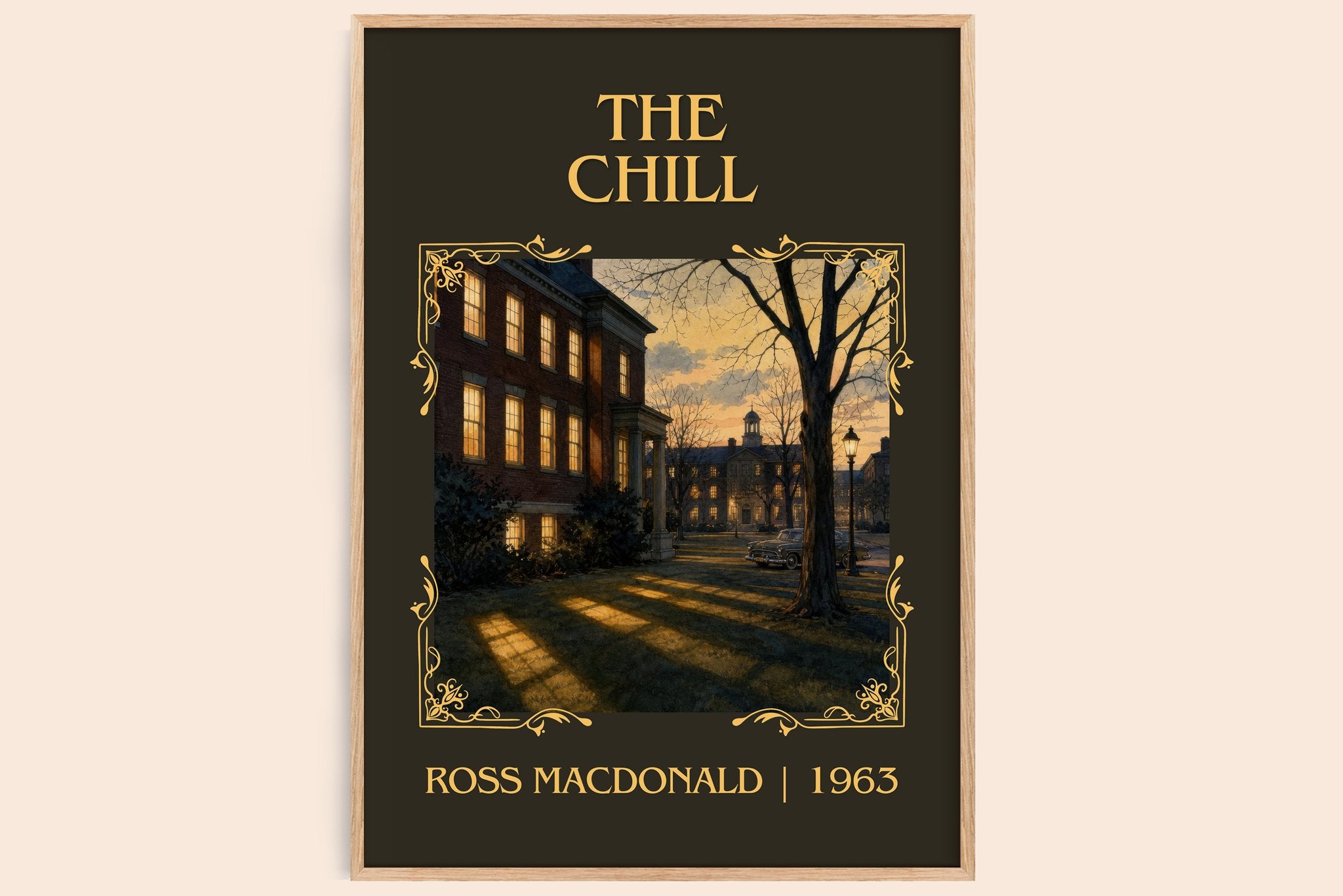 The Chill Classic Book Art Print by Ross Macdonald