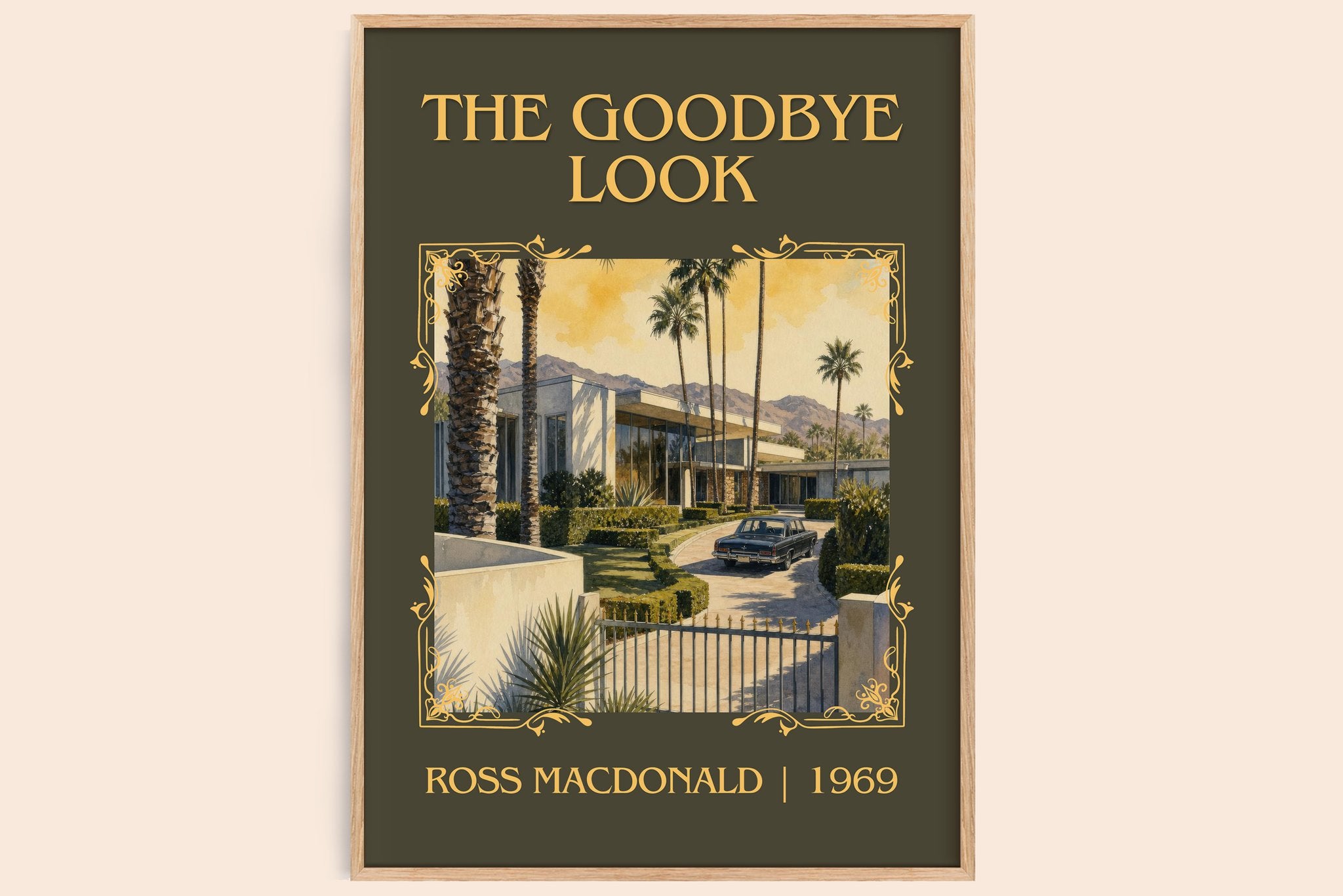 The Goodbye Look Classic Book Art Print by Ross Macdonald