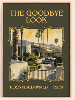 The Goodbye Look Classic Book Art Print by Ross Macdonald – book poster