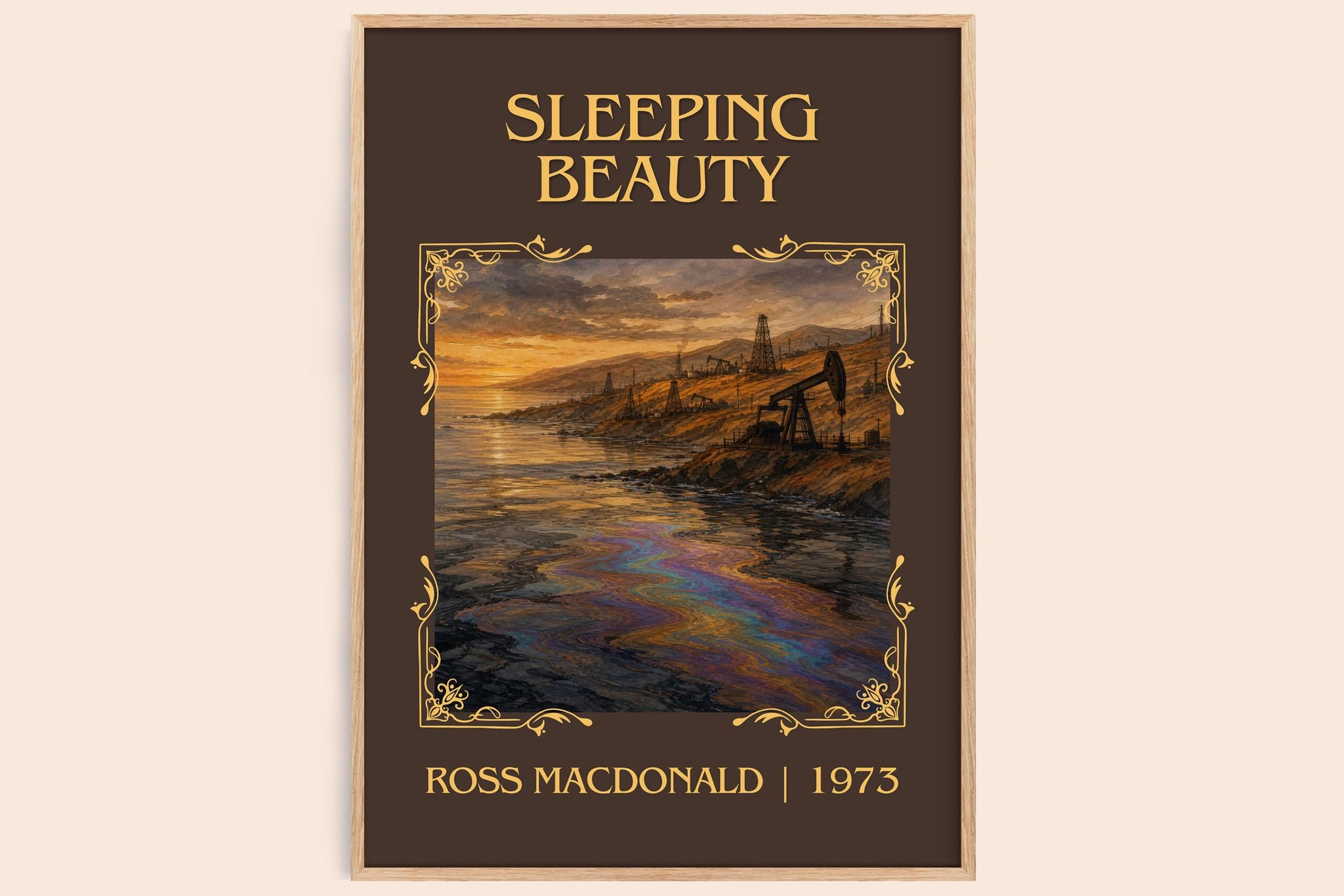 Sleeping Beauty Classic Book Art Print by Ross Macdonald