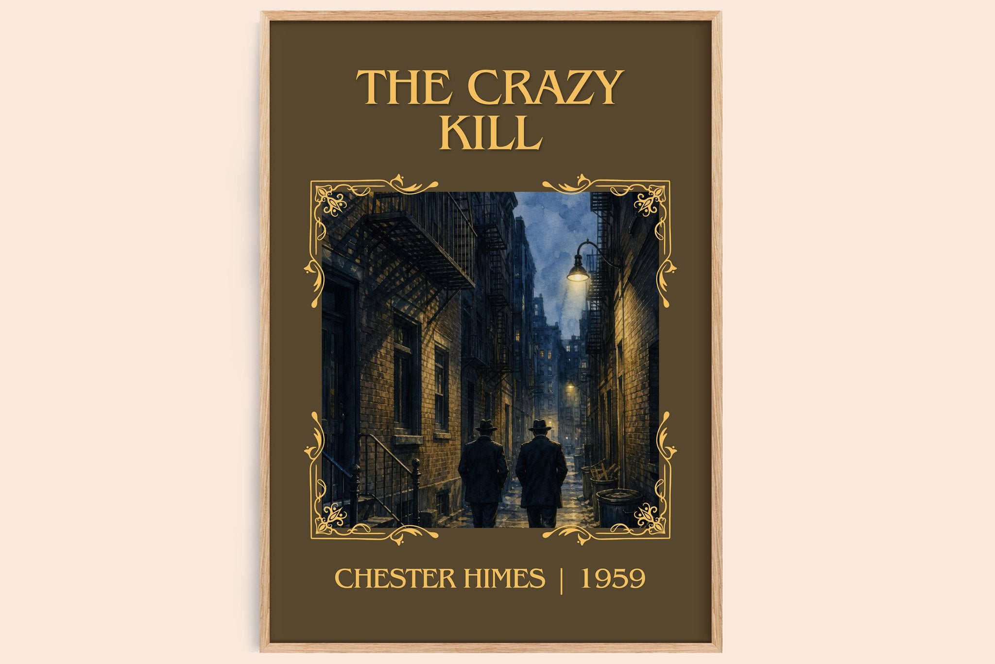 The Crazy Kill Classic Book Art Print by Chester Himes