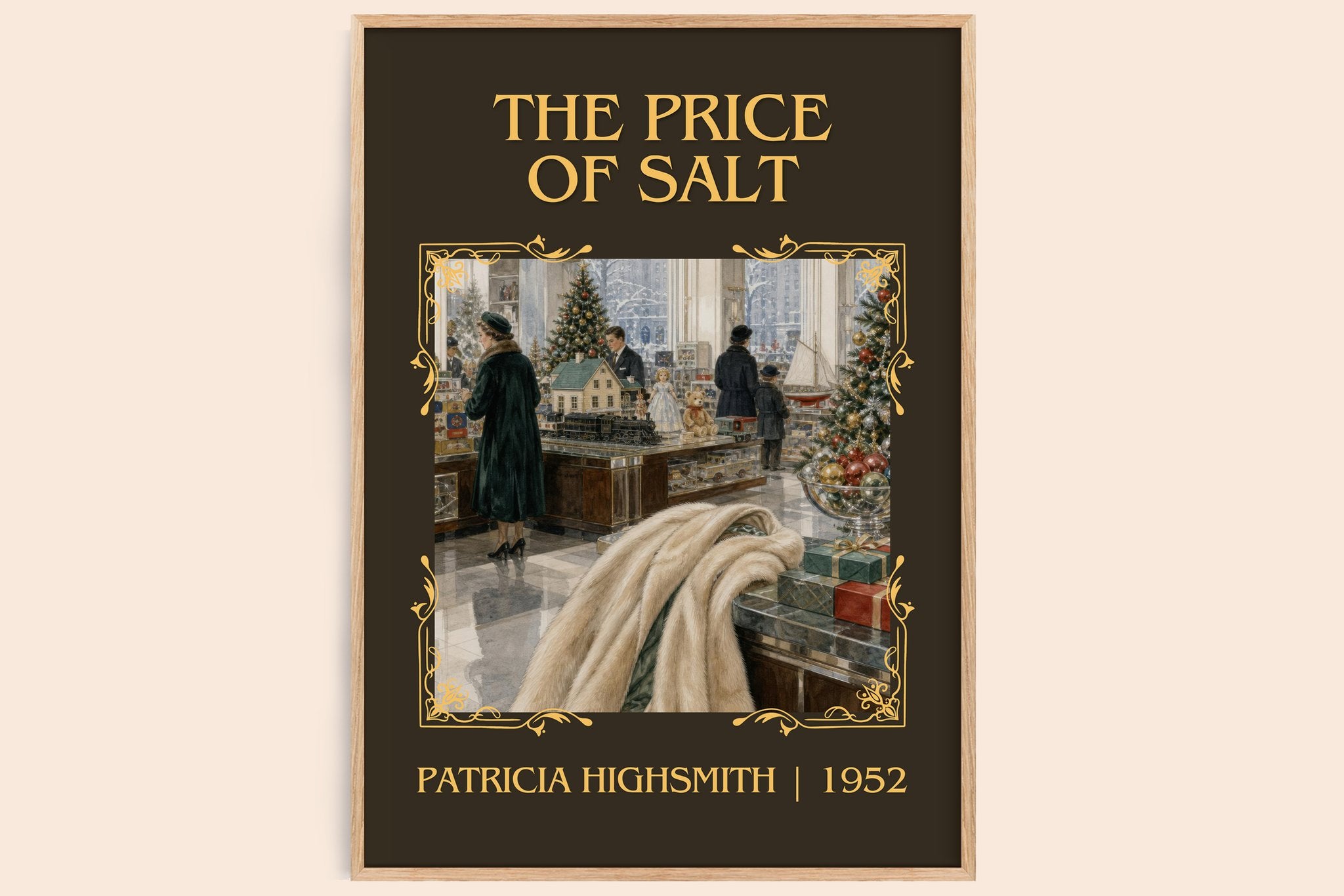 The Price of Salt Classic Book Art Print by Patricia Highsmith