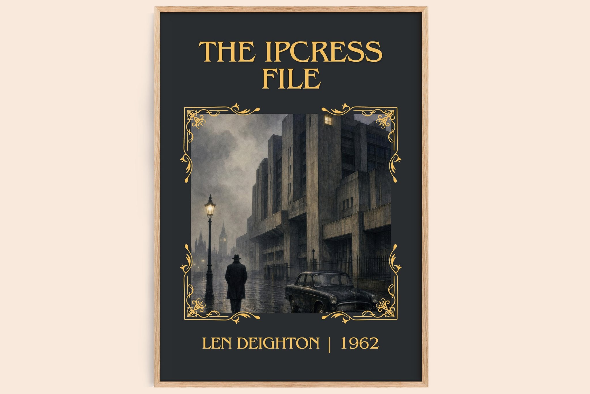 The Ipcress File Classic Book Art Print by Len Deighton