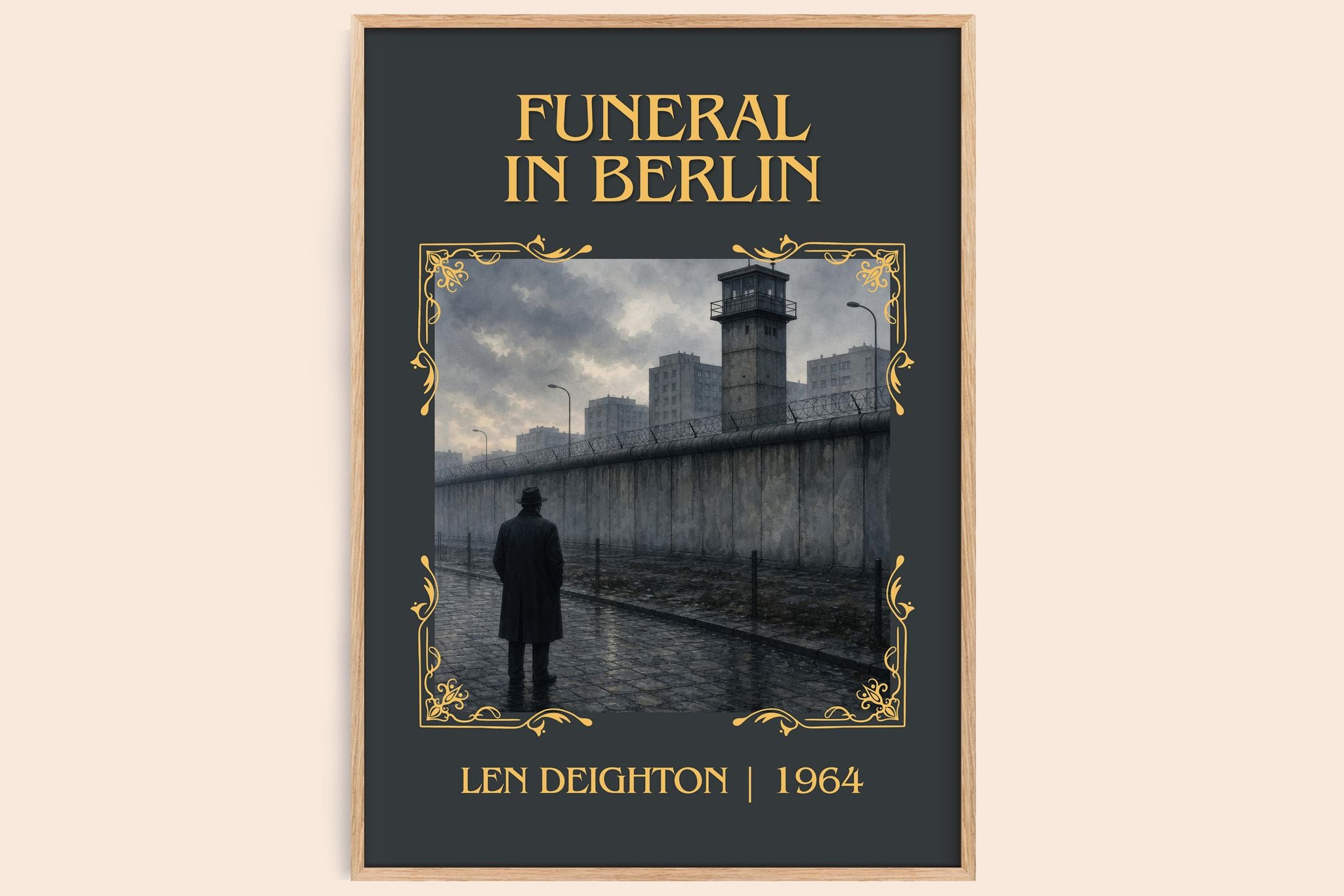 Funeral in Berlin Classic Book Art Print by Len Deighton