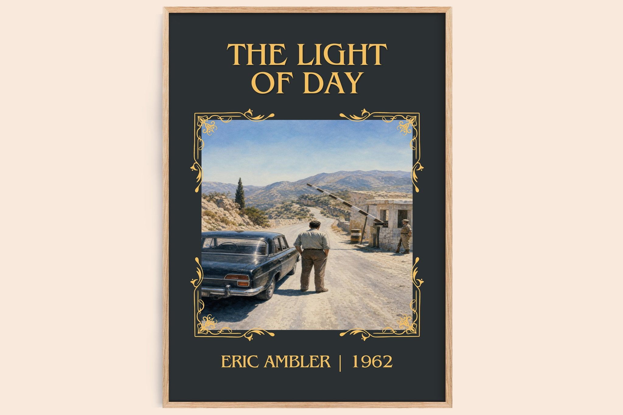 The Light of Day Classic Book Art Print by Eric Ambler