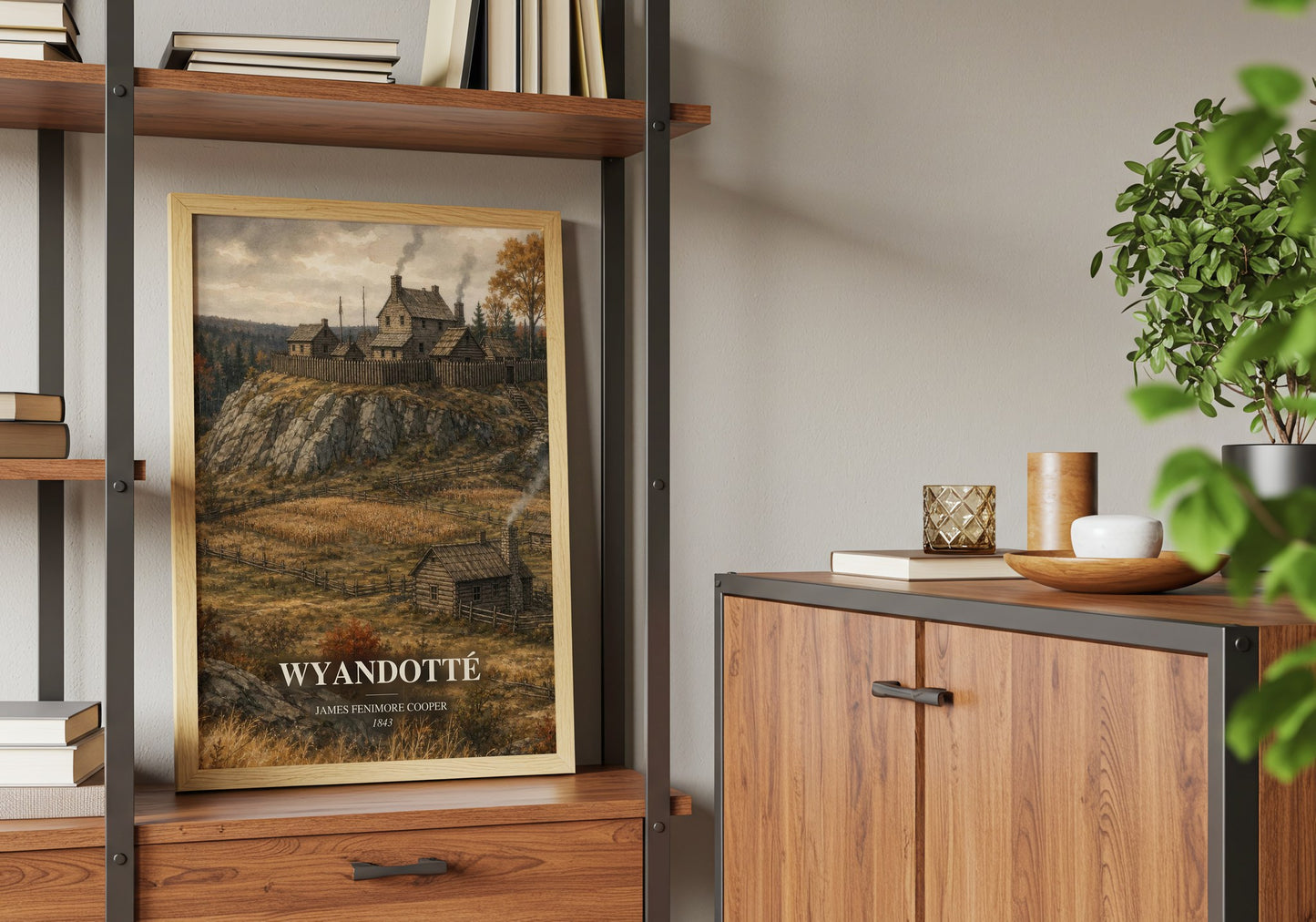 Wyandotté book watercolour illustration paper finish options – matte satin gloss