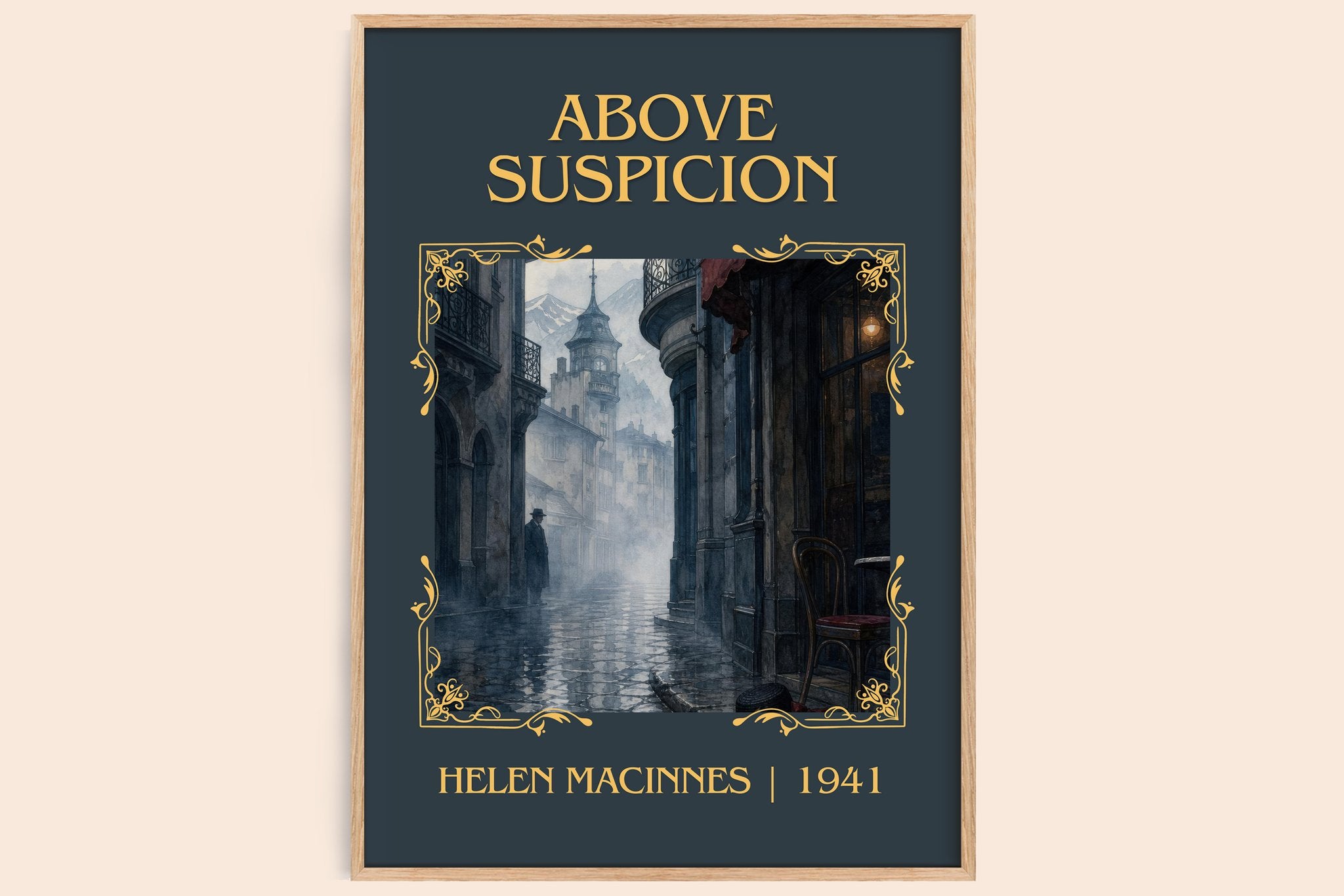 Above Suspicion Classic Book Art Print by Helen MacInnes