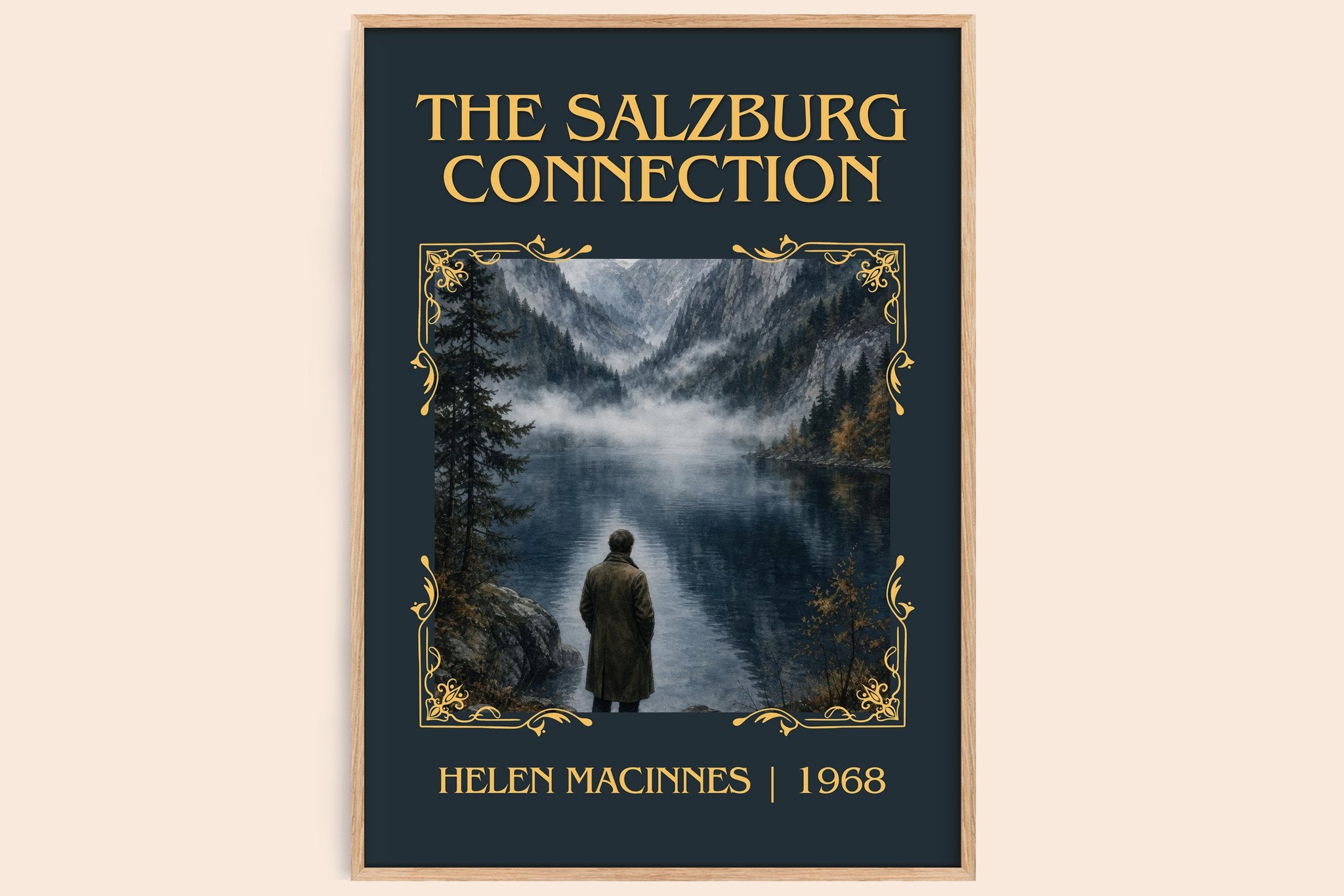 The Salzburg Connection Classic Book Art Print by Helen MacInnes
