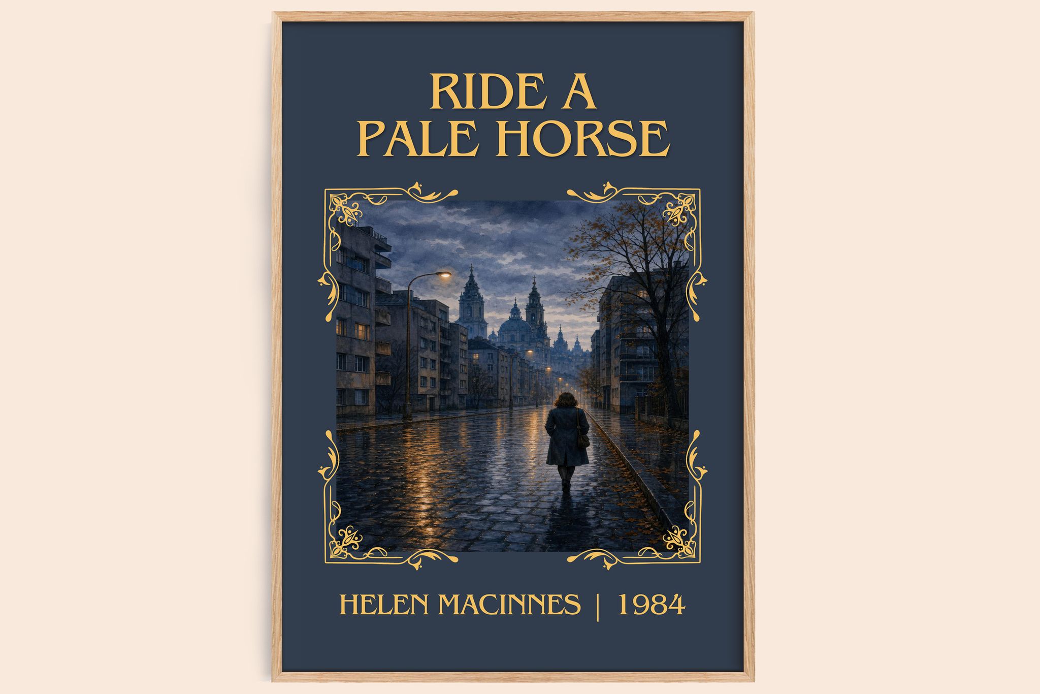 Ride a Pale Horse Classic Book Art Print by Helen MacInnes