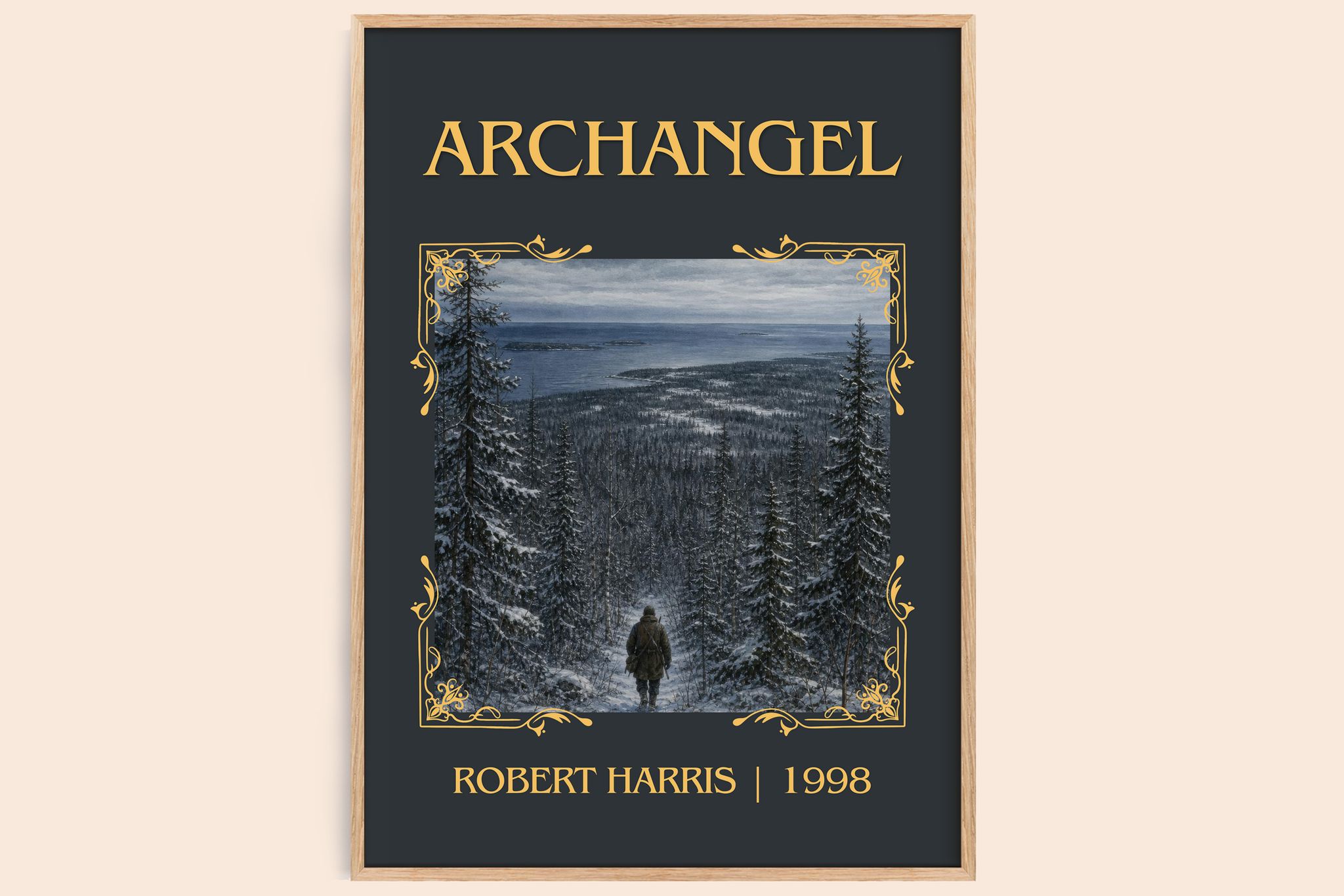 Archangel Classic Book Art Print by Robert Harris