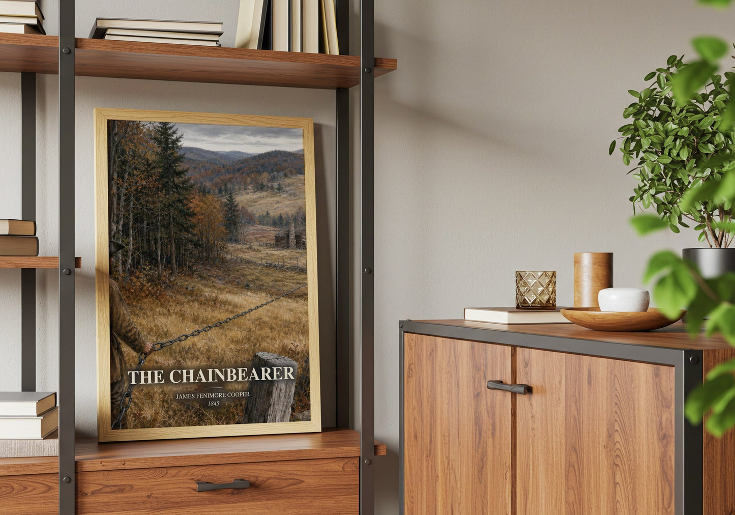 The Chainbearer book watercolour illustration paper finish options – matte satin gloss
