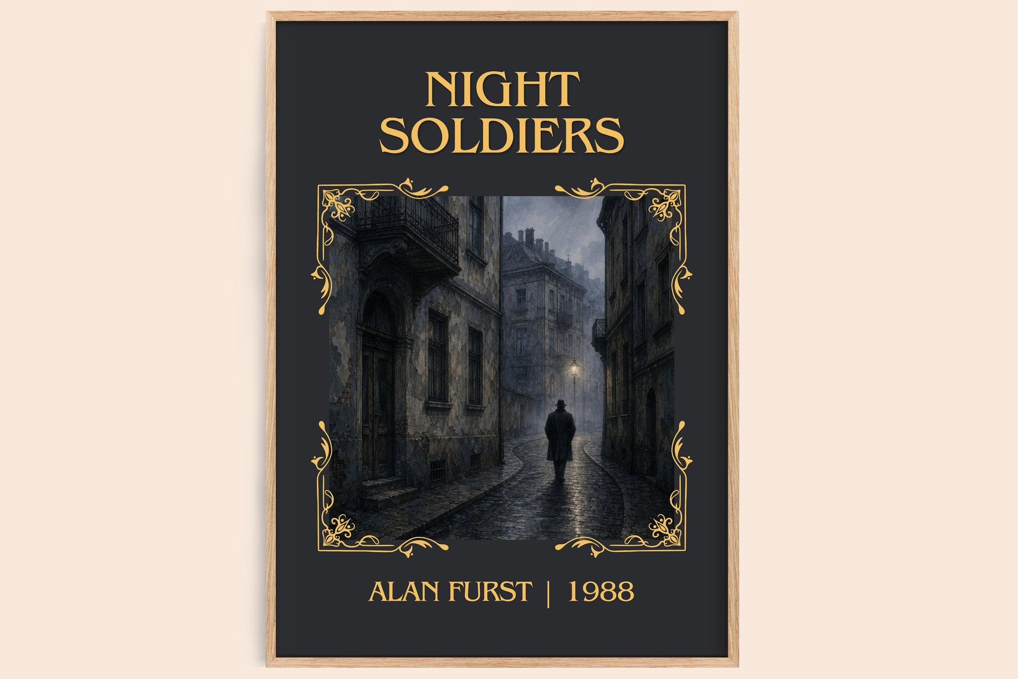Night Soldiers Classic Book Art Print by Alan Furst