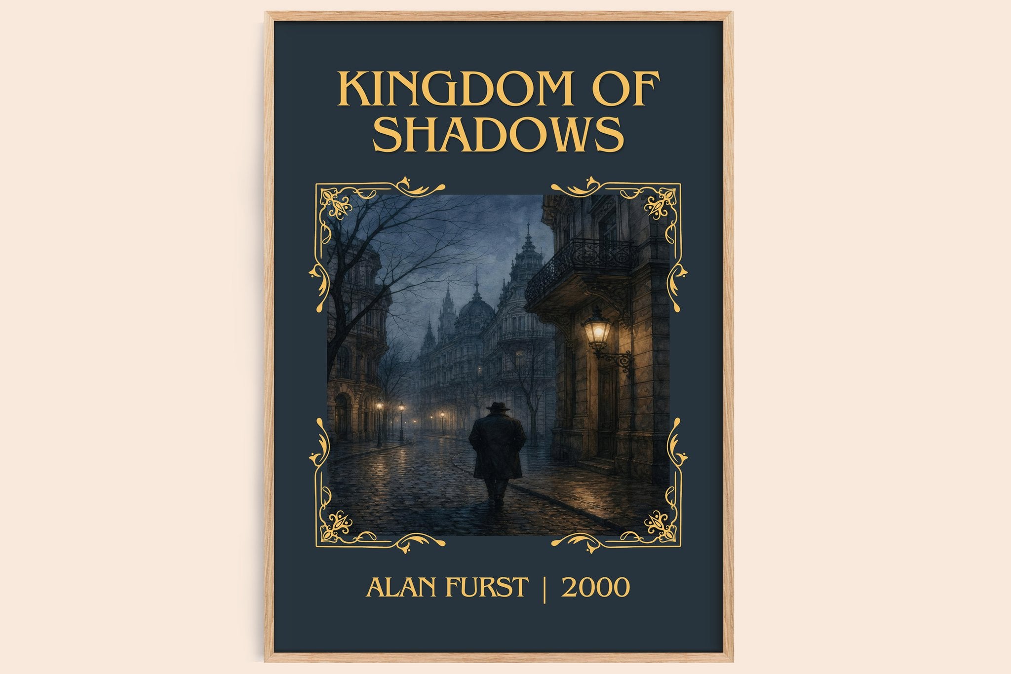 Kingdom of Shadows Classic Book Art Print by Alan Furst
