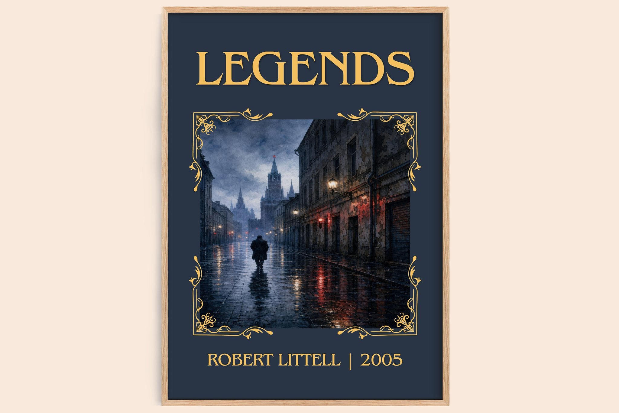 Legends Classic Book Art Print by Robert Littell
