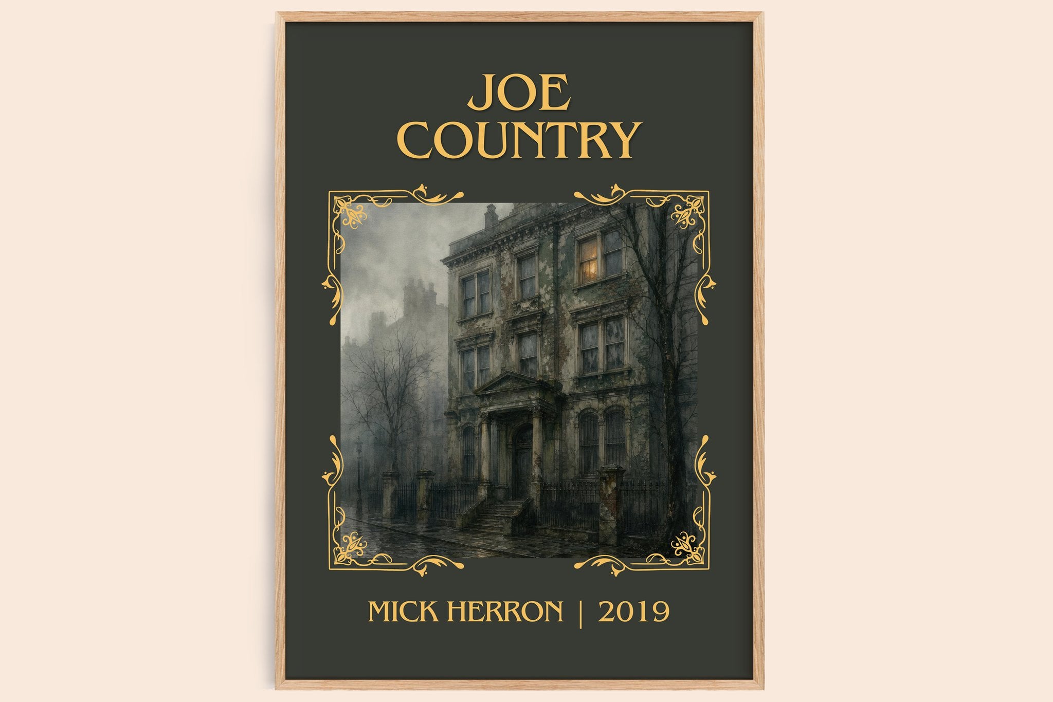 Joe Country Classic Book Art Print by Mick Herron