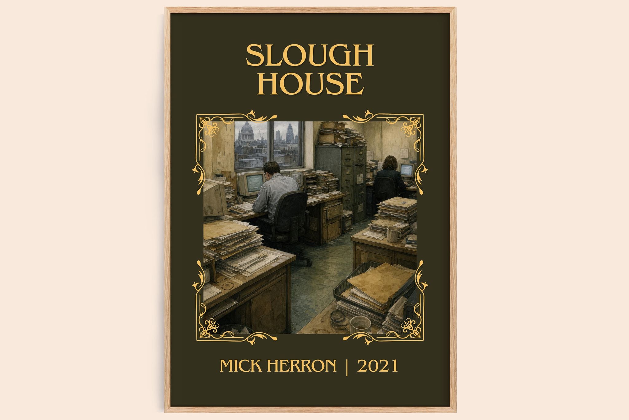 Slough House Classic Book Art Print by Mick Herron