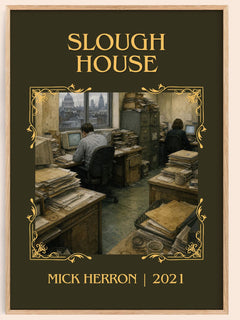 Slough House Classic Book Art Print by Mick Herron – book poster