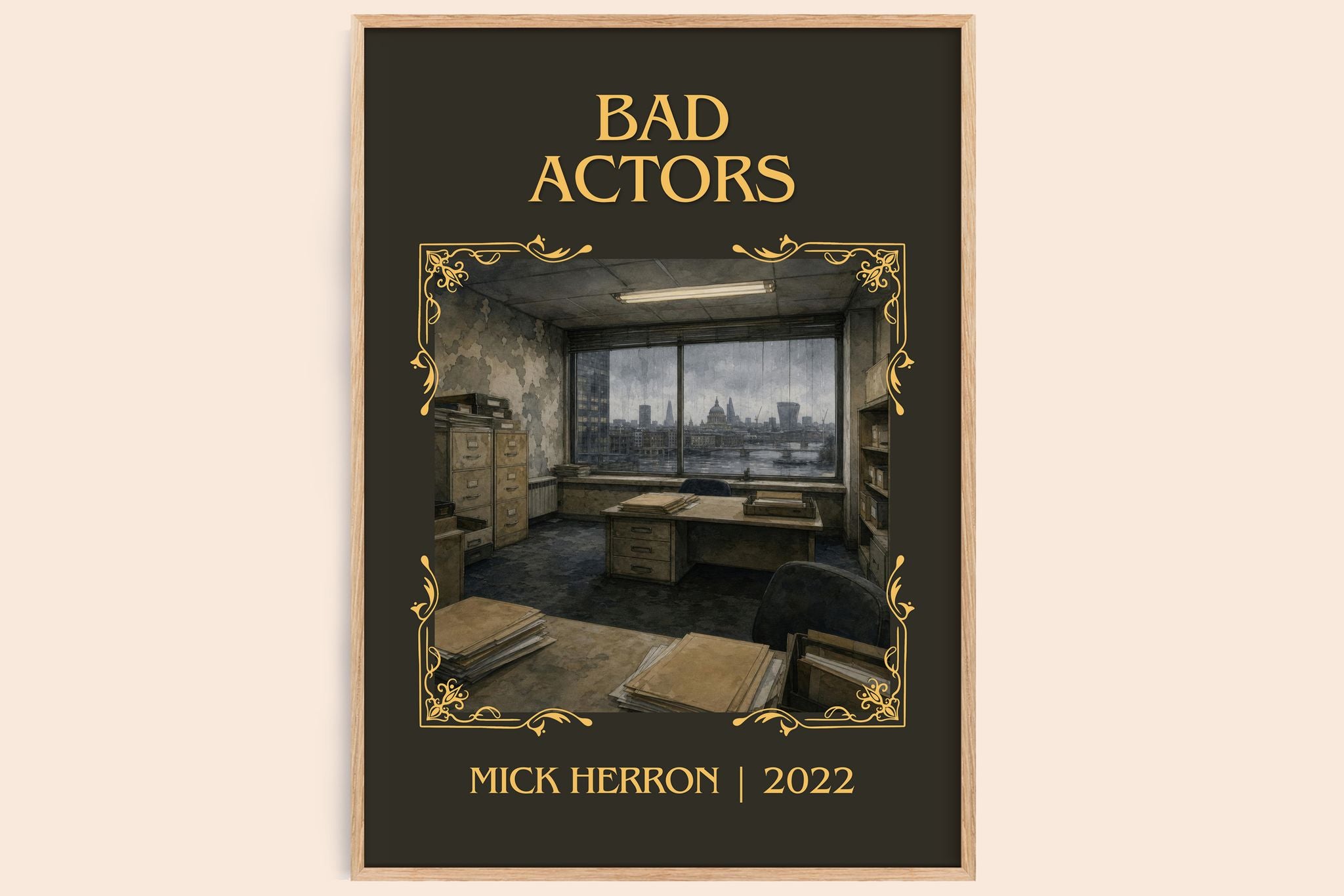 Bad Actors Classic Book Art Print by Mick Herron