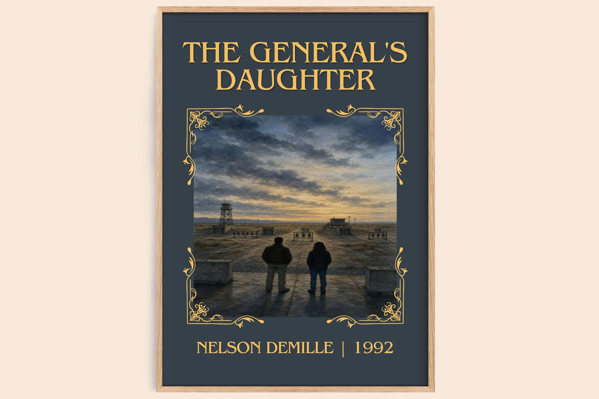 The General's Daughter Classic Book Art Print by Nelson DeMille