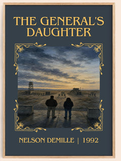 The General's Daughter Classic Book Art Print by Nelson DeMille – book poster