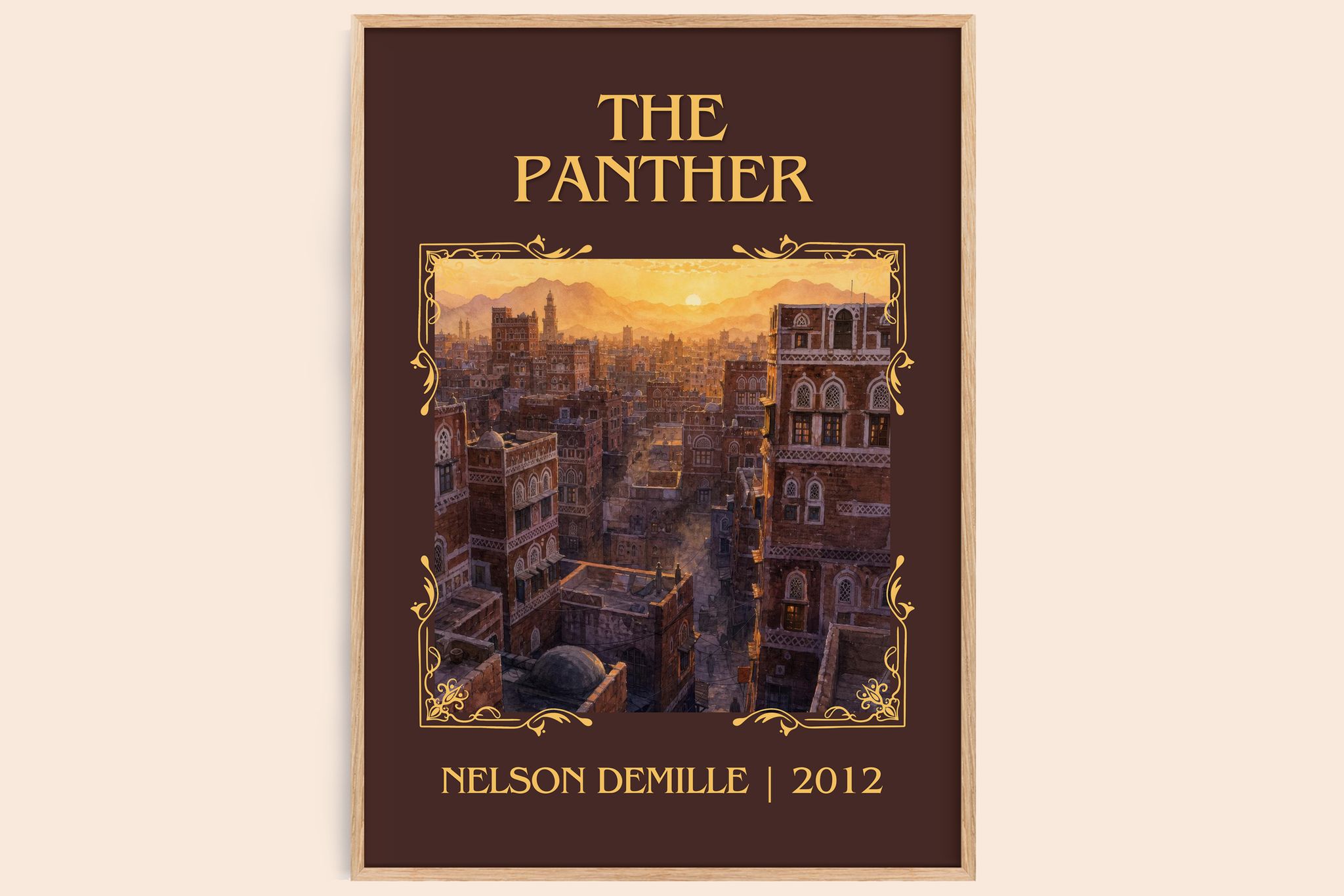 The Panther Classic Book Art Print by Nelson DeMille