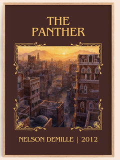 The Panther Classic Book Art Print by Nelson DeMille – book poster