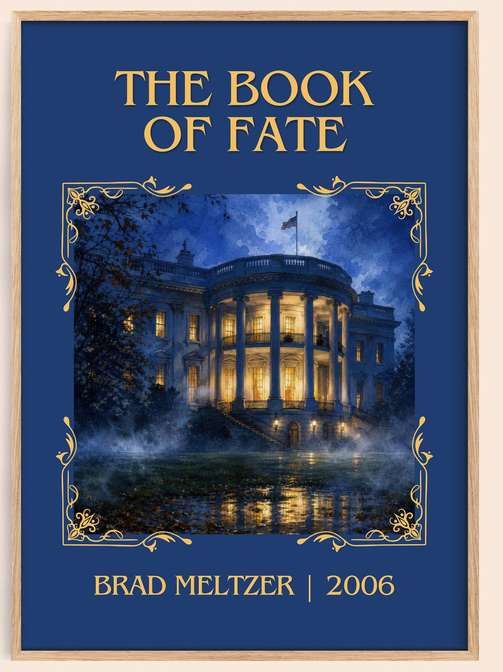 The Book of Fate Classic Book Art Print by Brad Meltzer – book poster