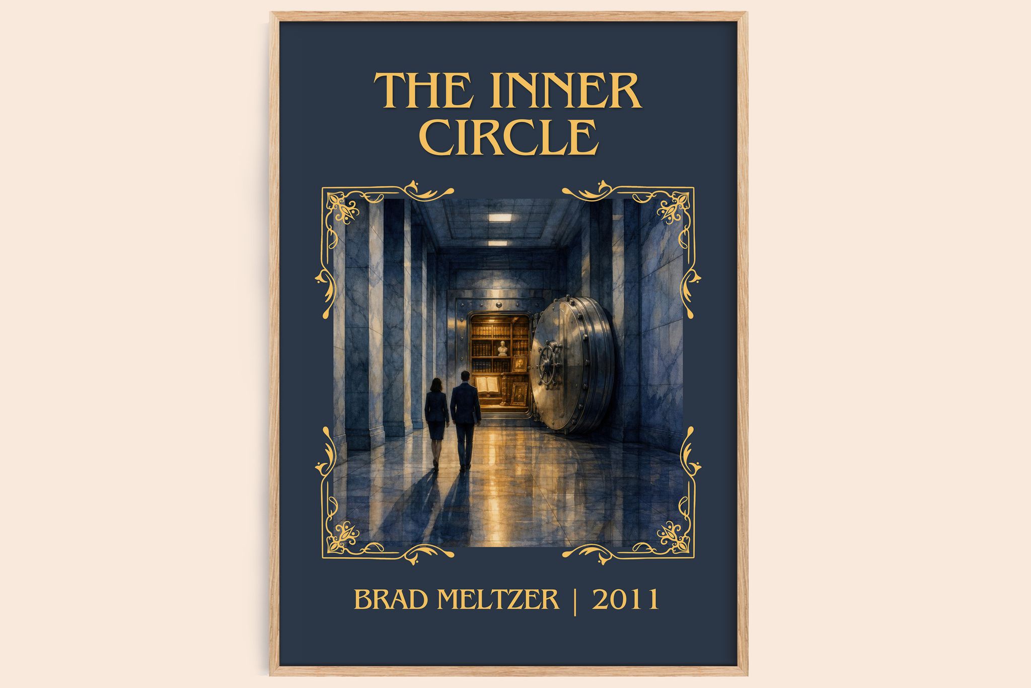 The Inner Circle Classic Book Art Print by Brad Meltzer
