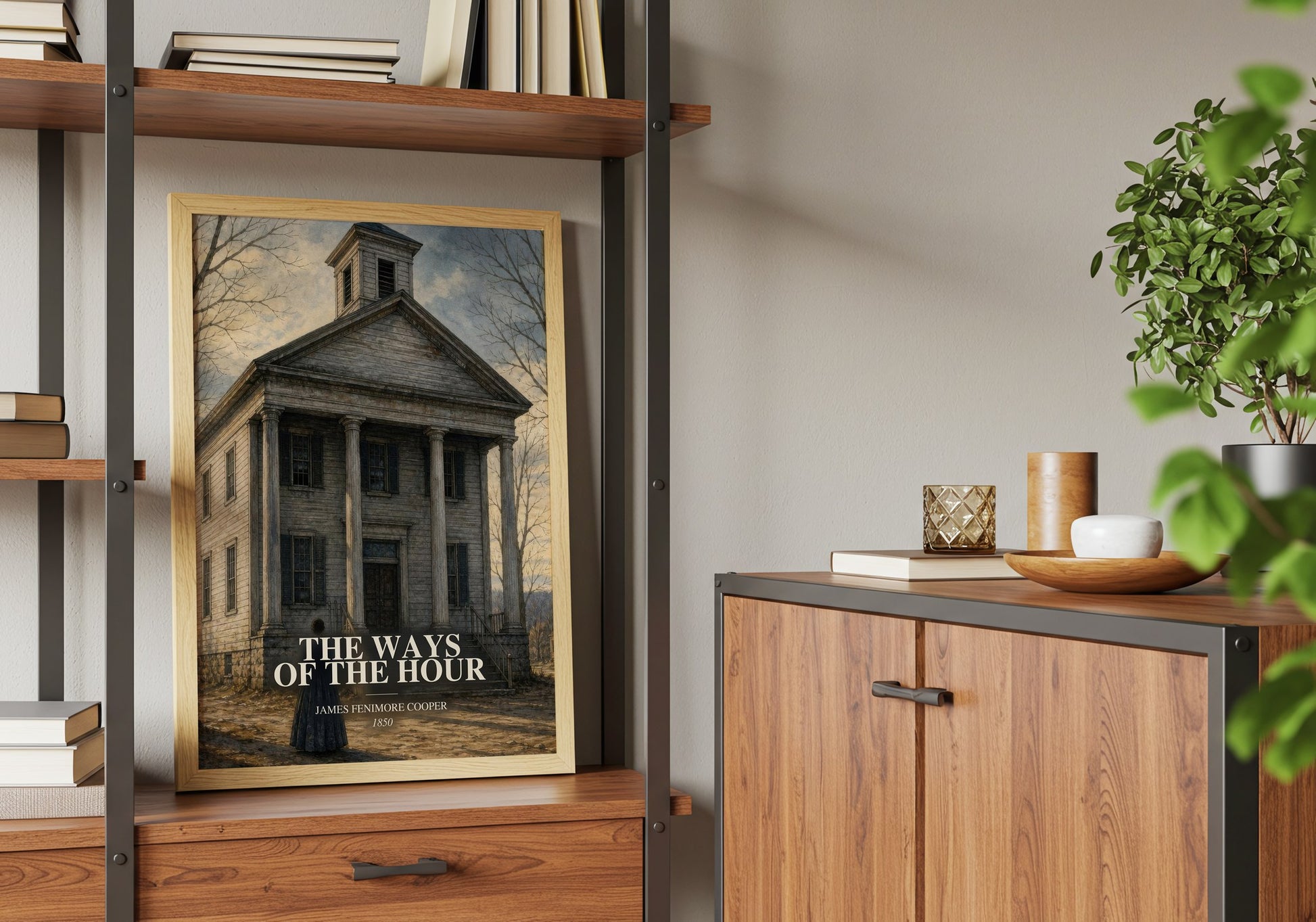 The Ways Of The Hour book watercolour illustration paper finish options – matte satin gloss