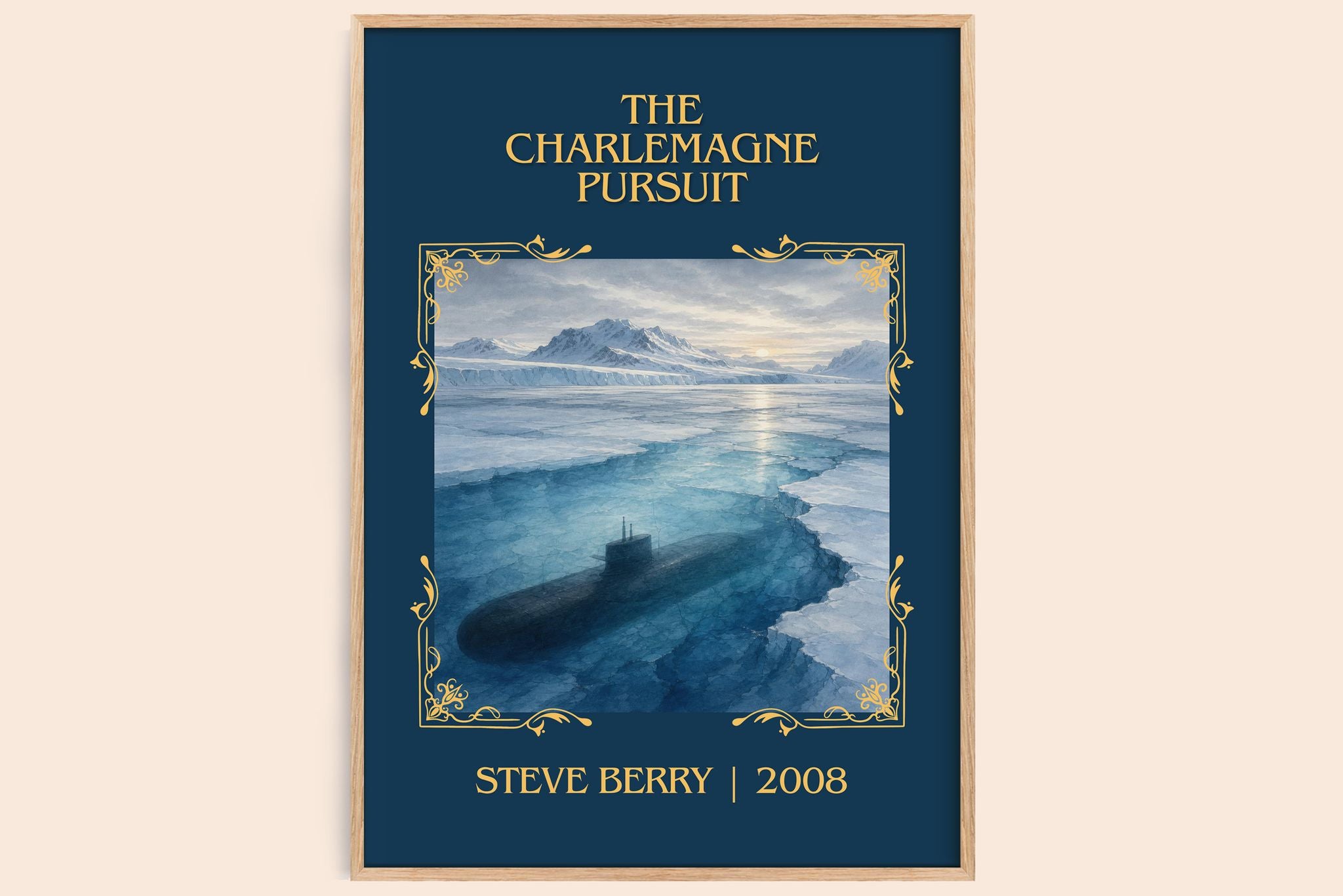 The Charlemagne Pursuit Classic Book Art Print by Steve Berry