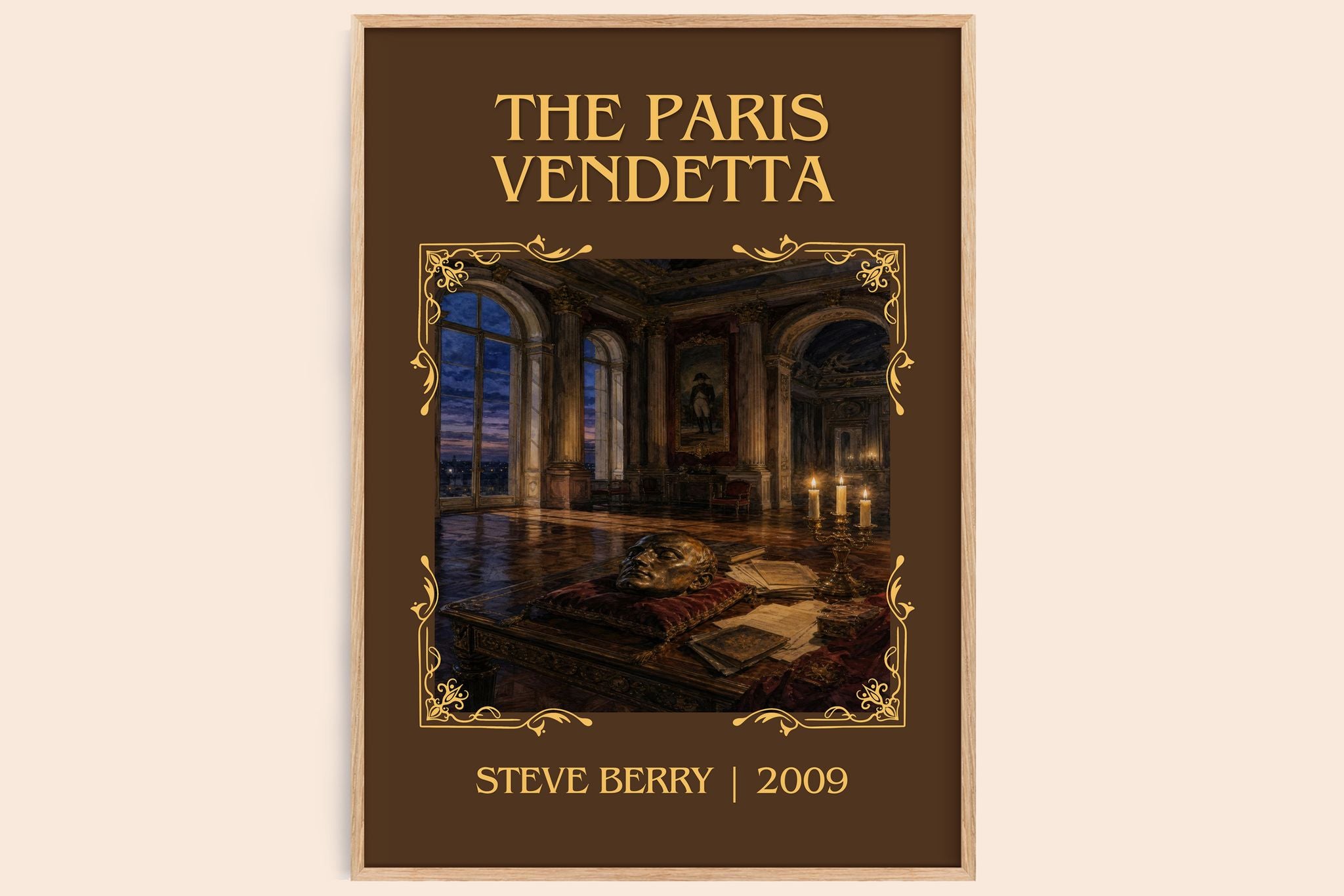 The Paris Vendetta Classic Book Art Print by Steve Berry