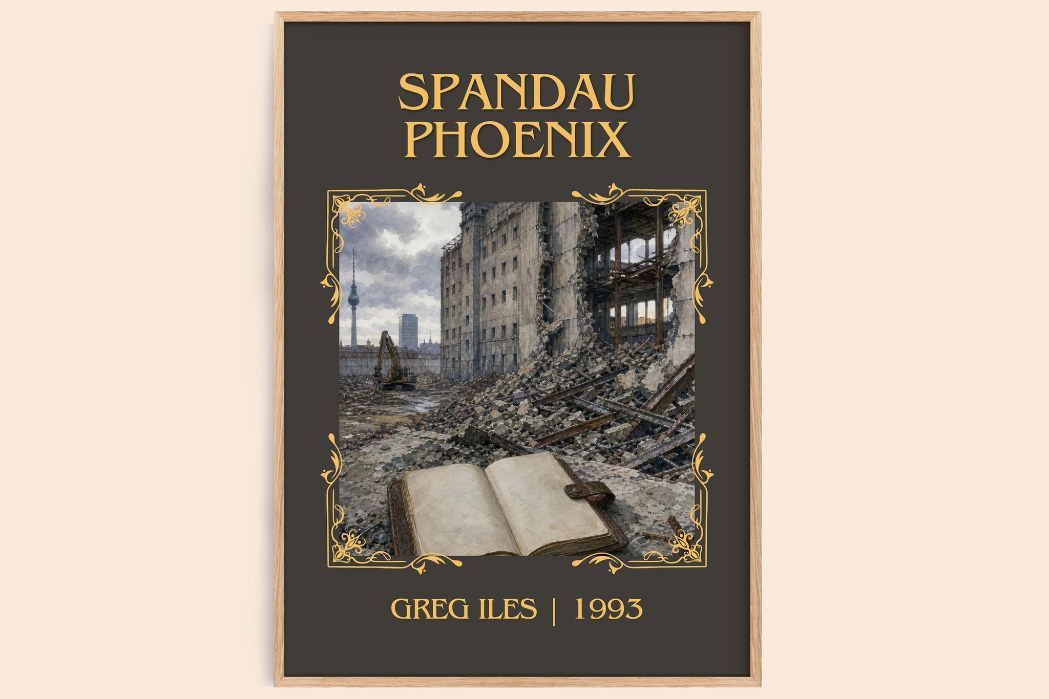 Spandau Phoenix Classic Book Art Print by Greg Iles