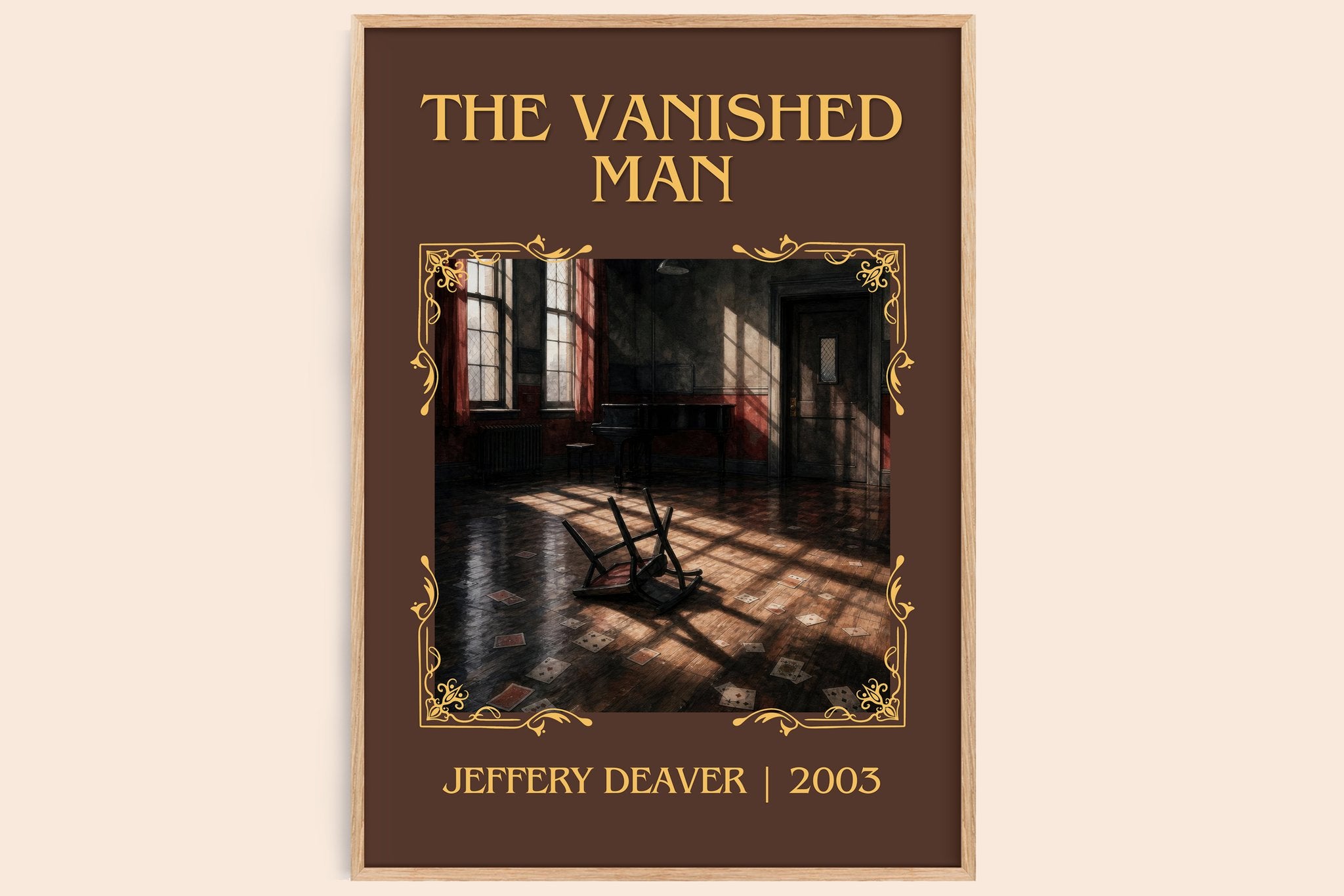The Vanished Man Classic Book Art Print by Jeffery Deaver