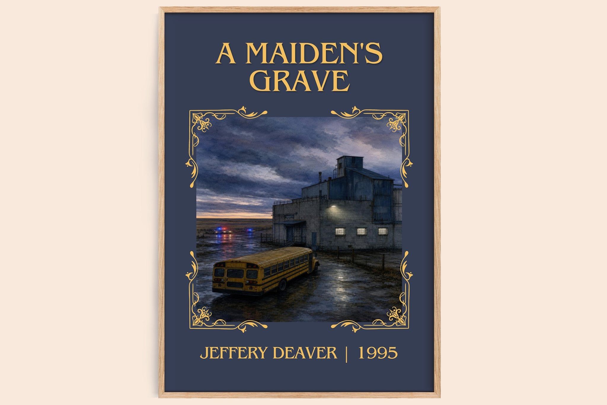 A Maiden's Grave Classic Book Art Print by Jeffery Deaver