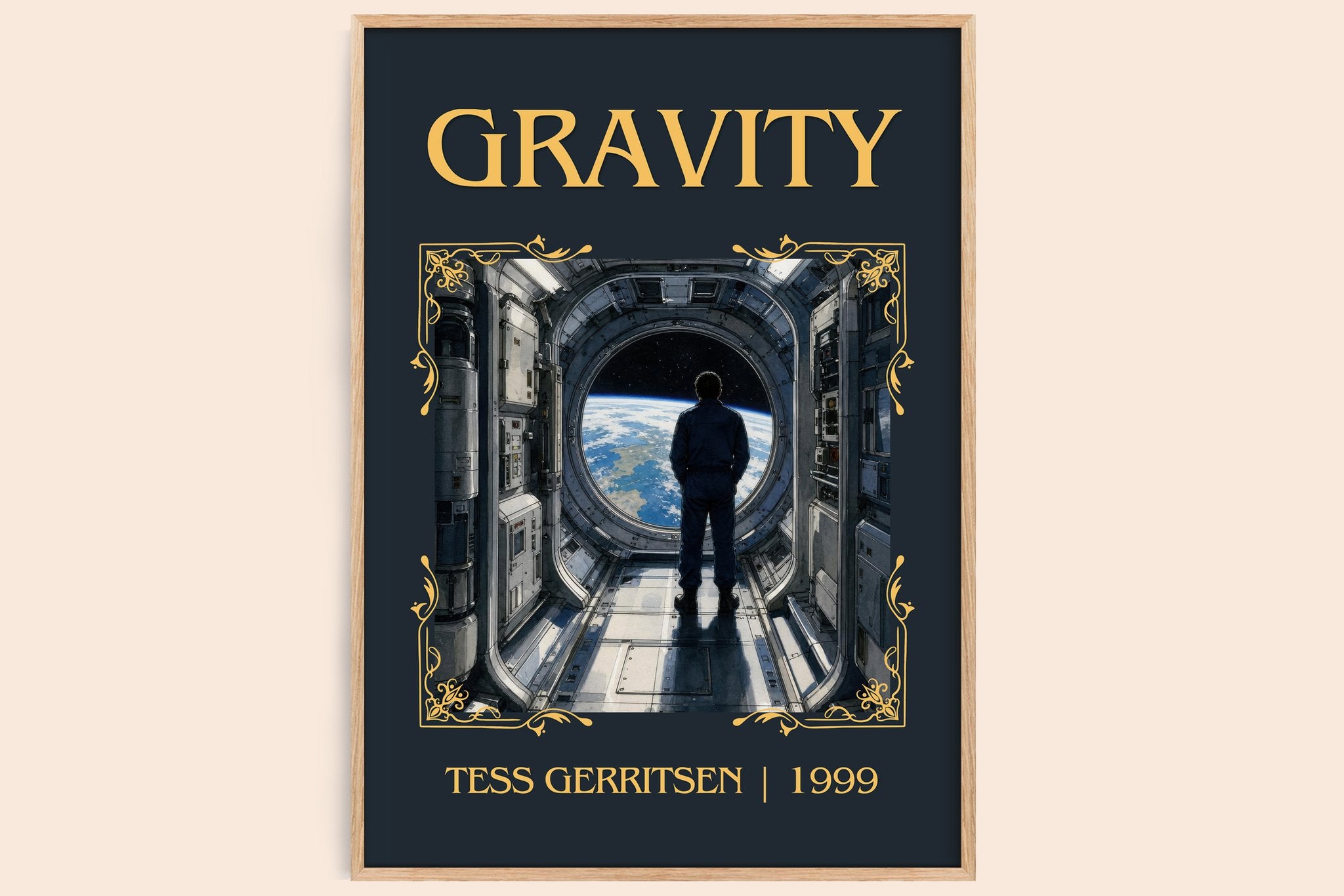 Gravity Classic Book Art Print by Tess Gerritsen