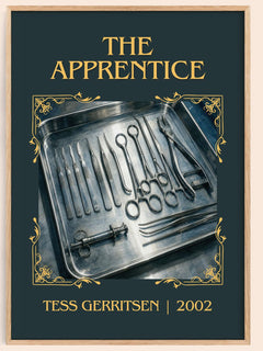 The Apprentice Classic Book Art Print by Tess Gerritsen – book poster