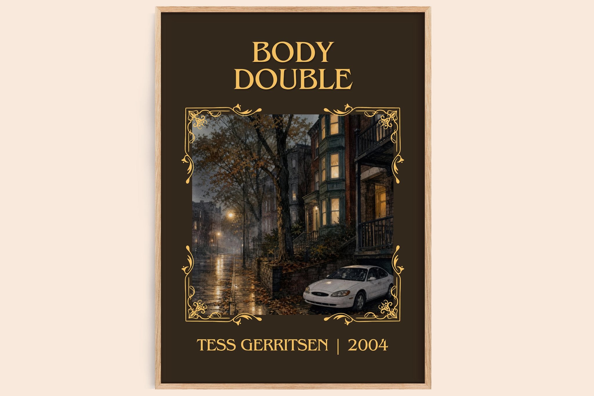 Body Double Classic Book Art Print by Tess Gerritsen